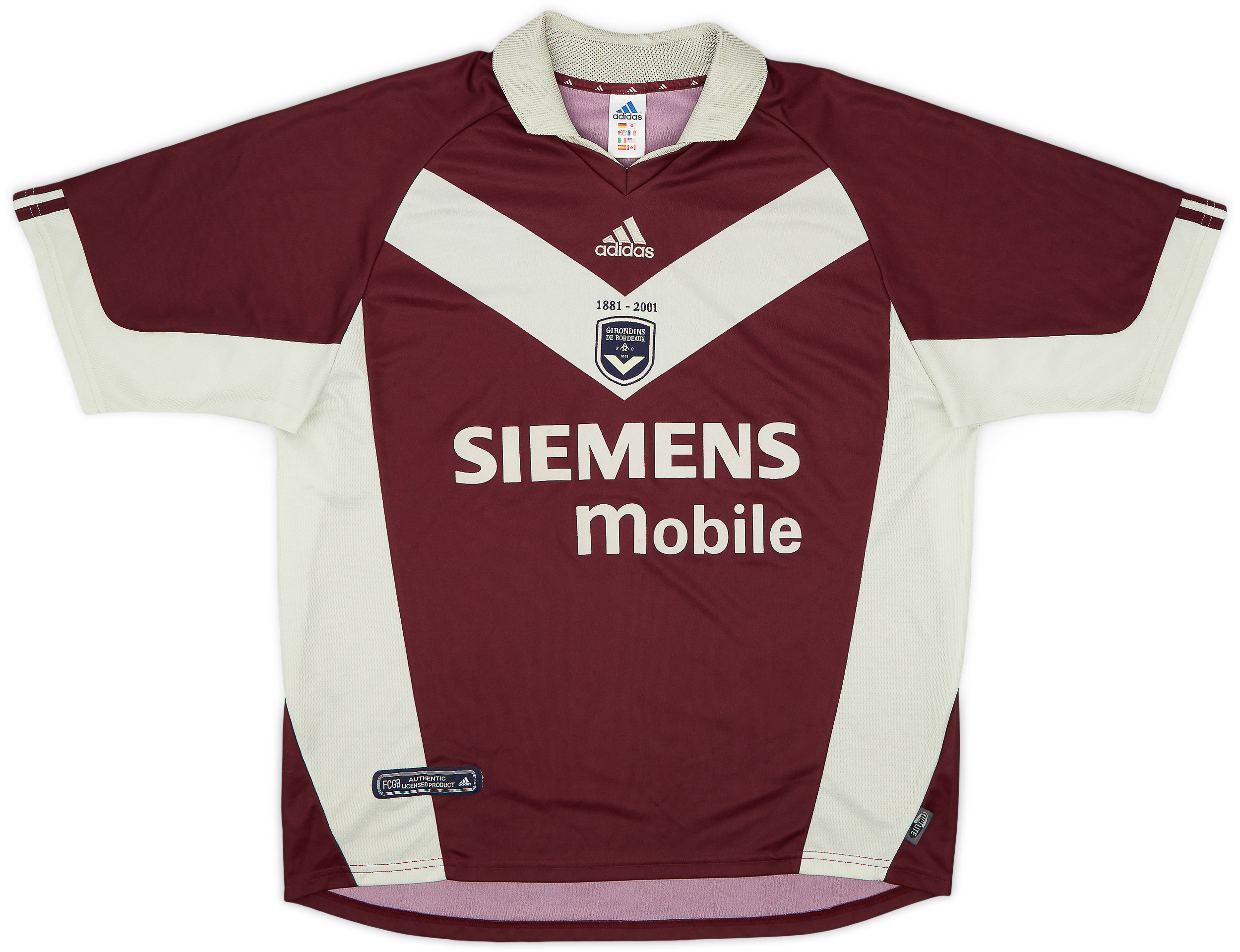 2001-02 Bordeaux Third Shirt - 8/10 - ()