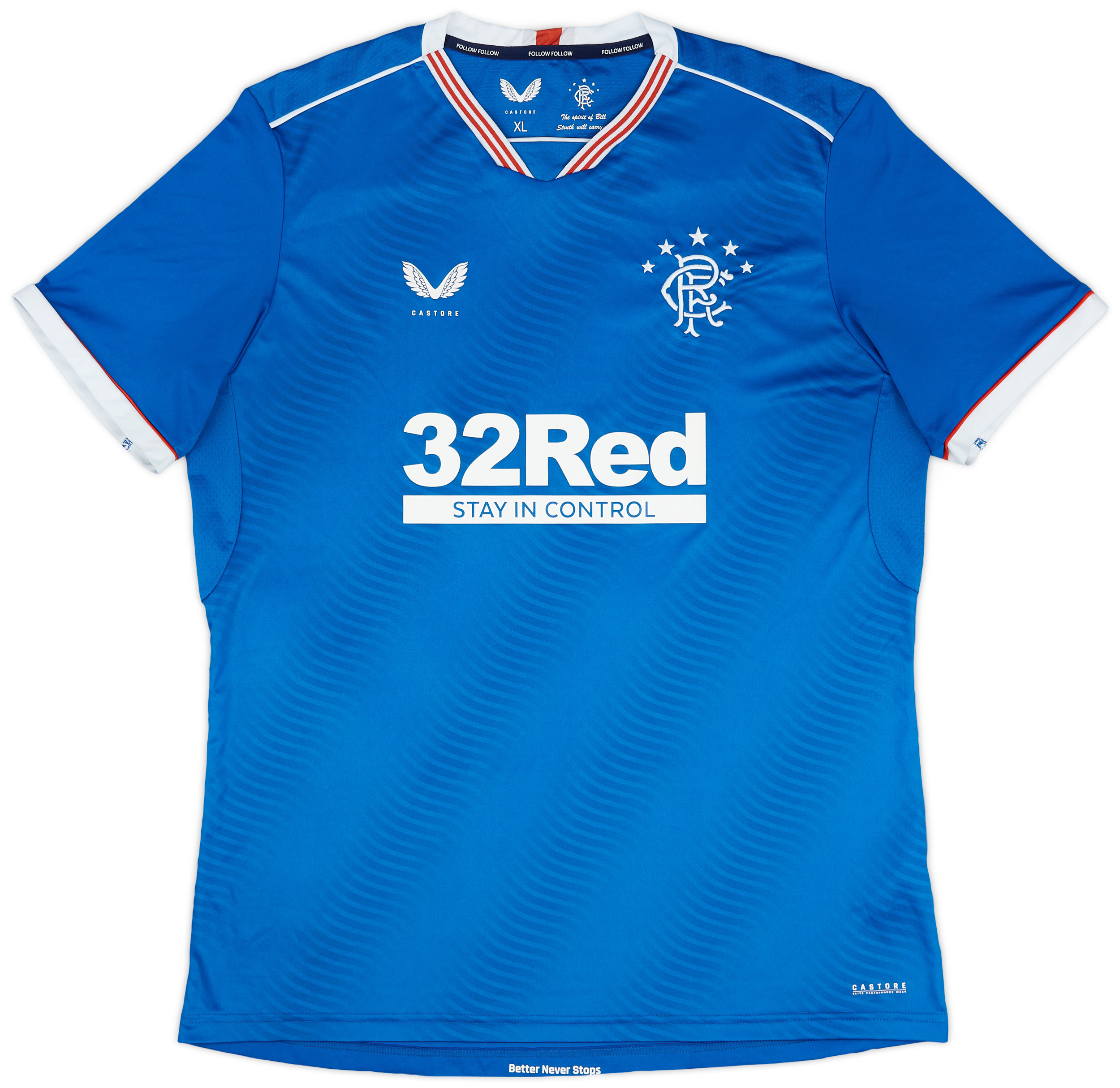 2020-21 Rangers Home Shirt - 9/10 - ()