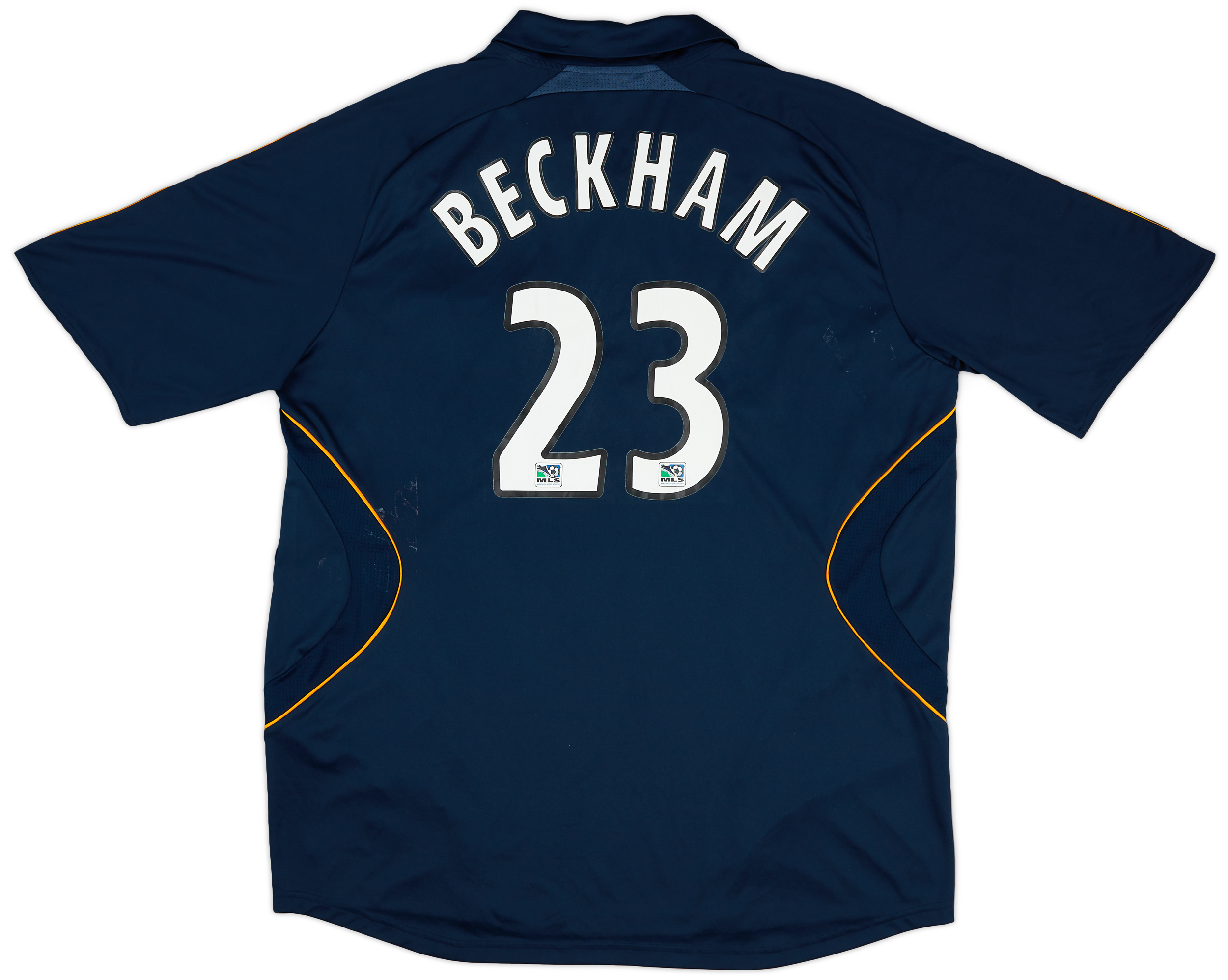 2007-08 LA Galaxy Away Shirt Beckham #23 - 6/10 - ()