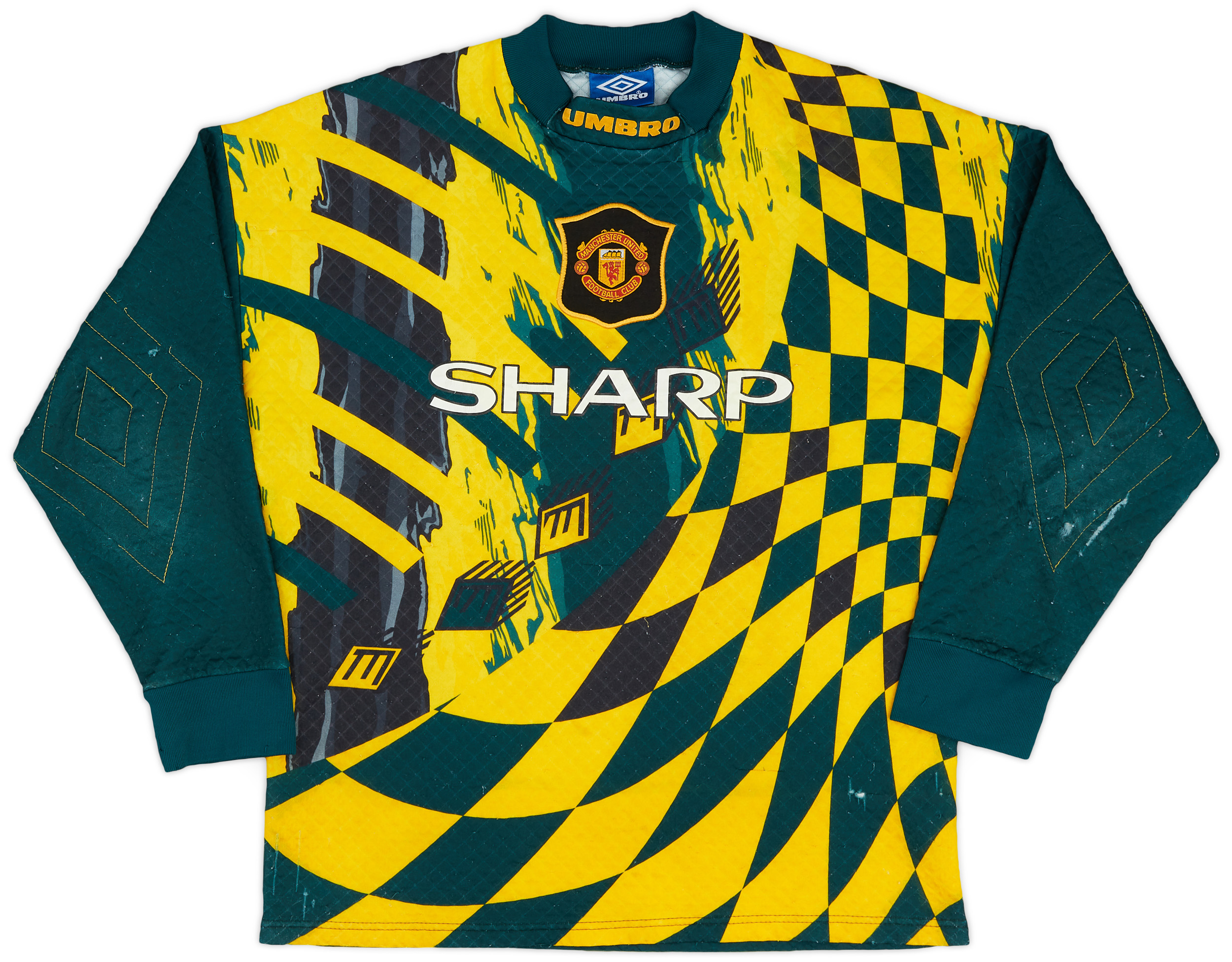 1994-96 Manchester United GK Shirt - 5/10 - ()