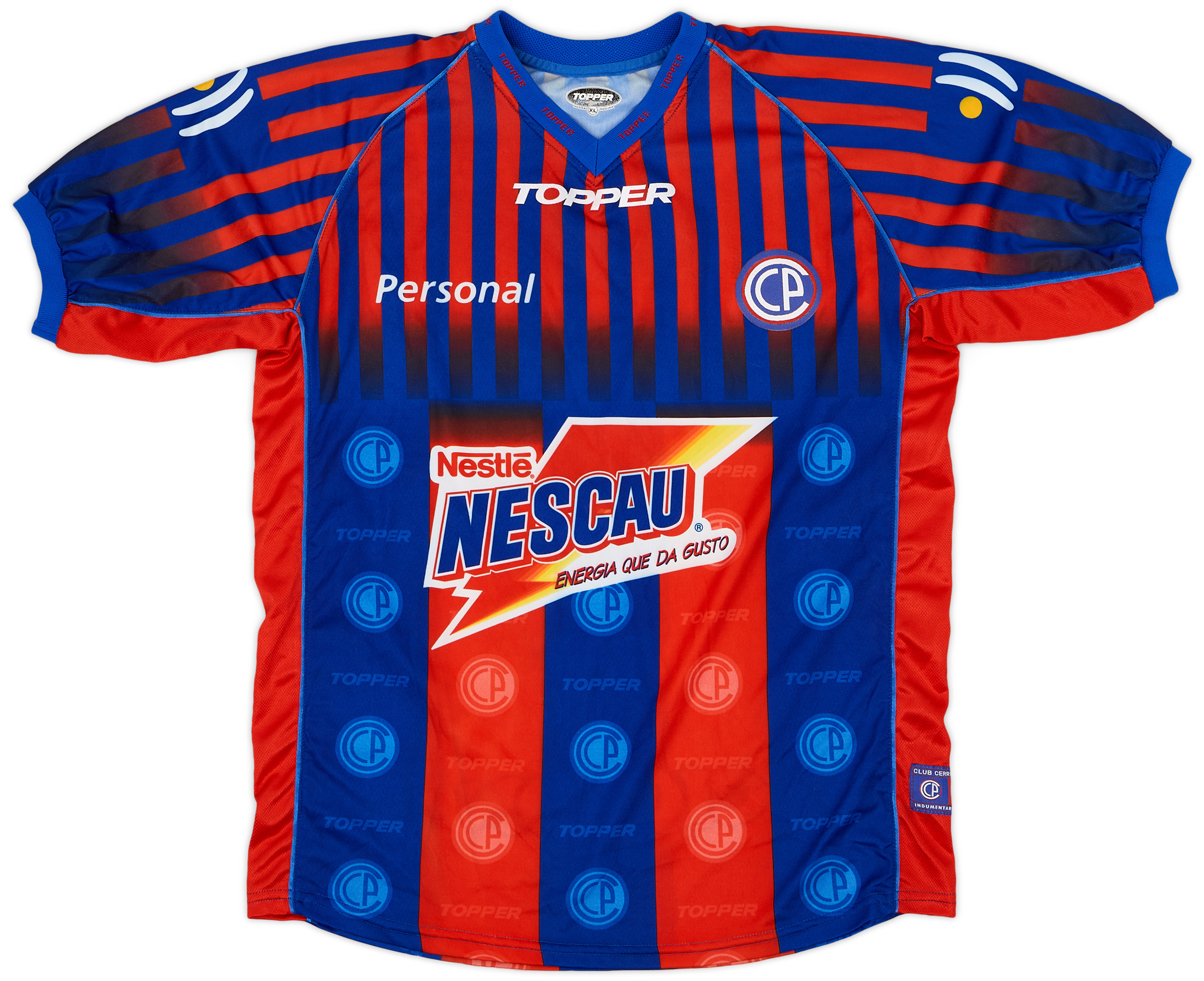 2002-03 Cerro Porteño Home Shirt - 8/10 - ()