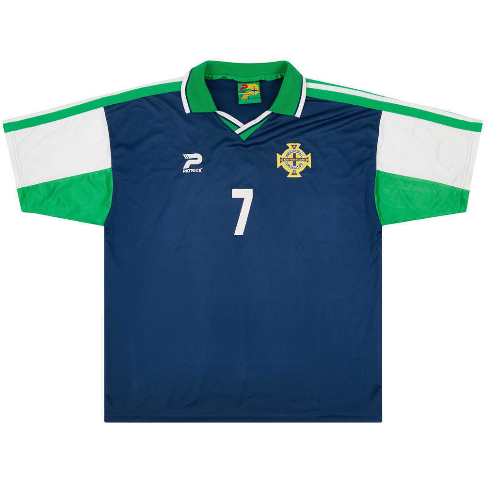 2000-02 Northern Ireland Match Issue Away Shirt #7