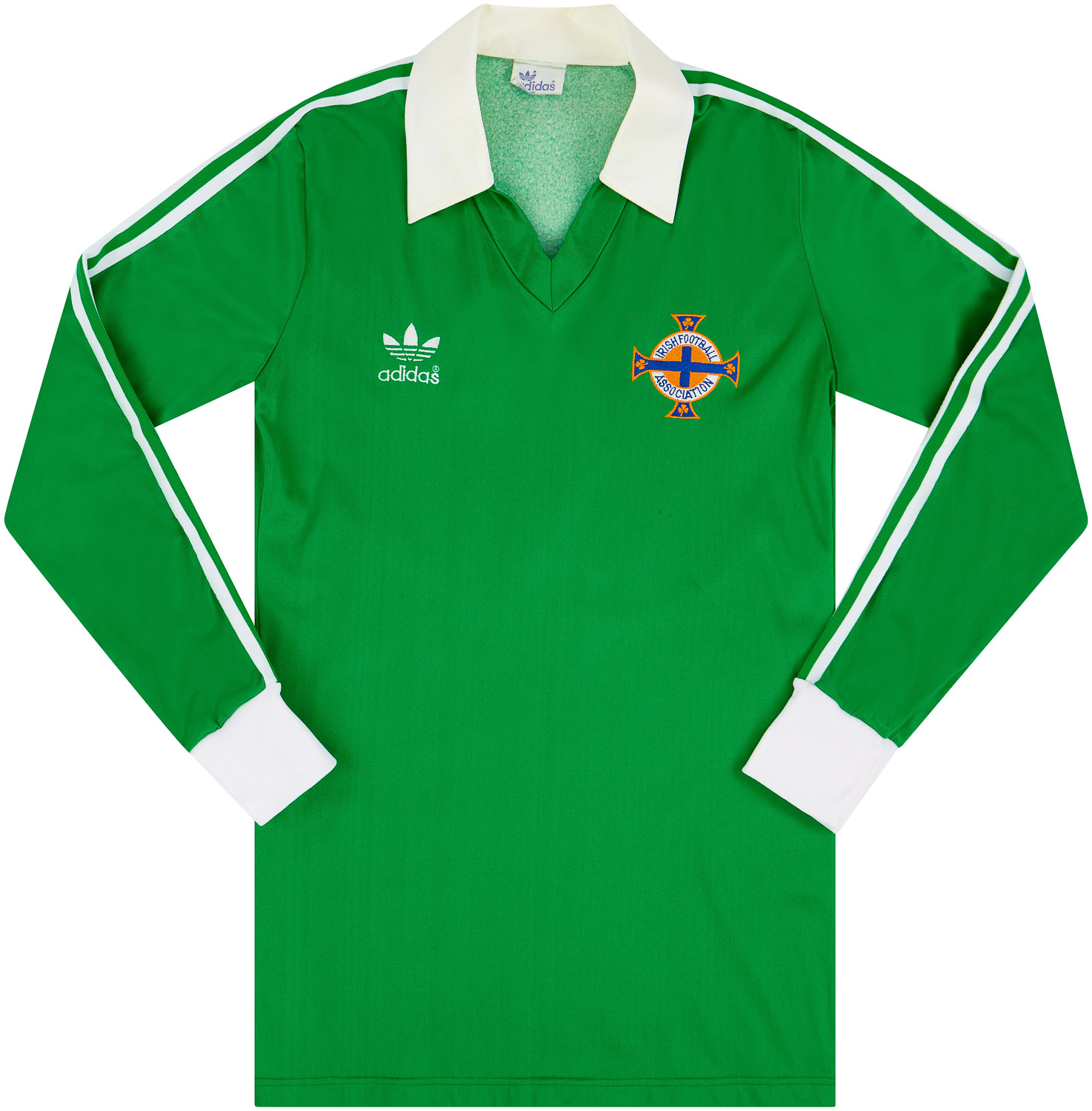 1977-82 Northern Ireland Match Issue Home Shirt #16