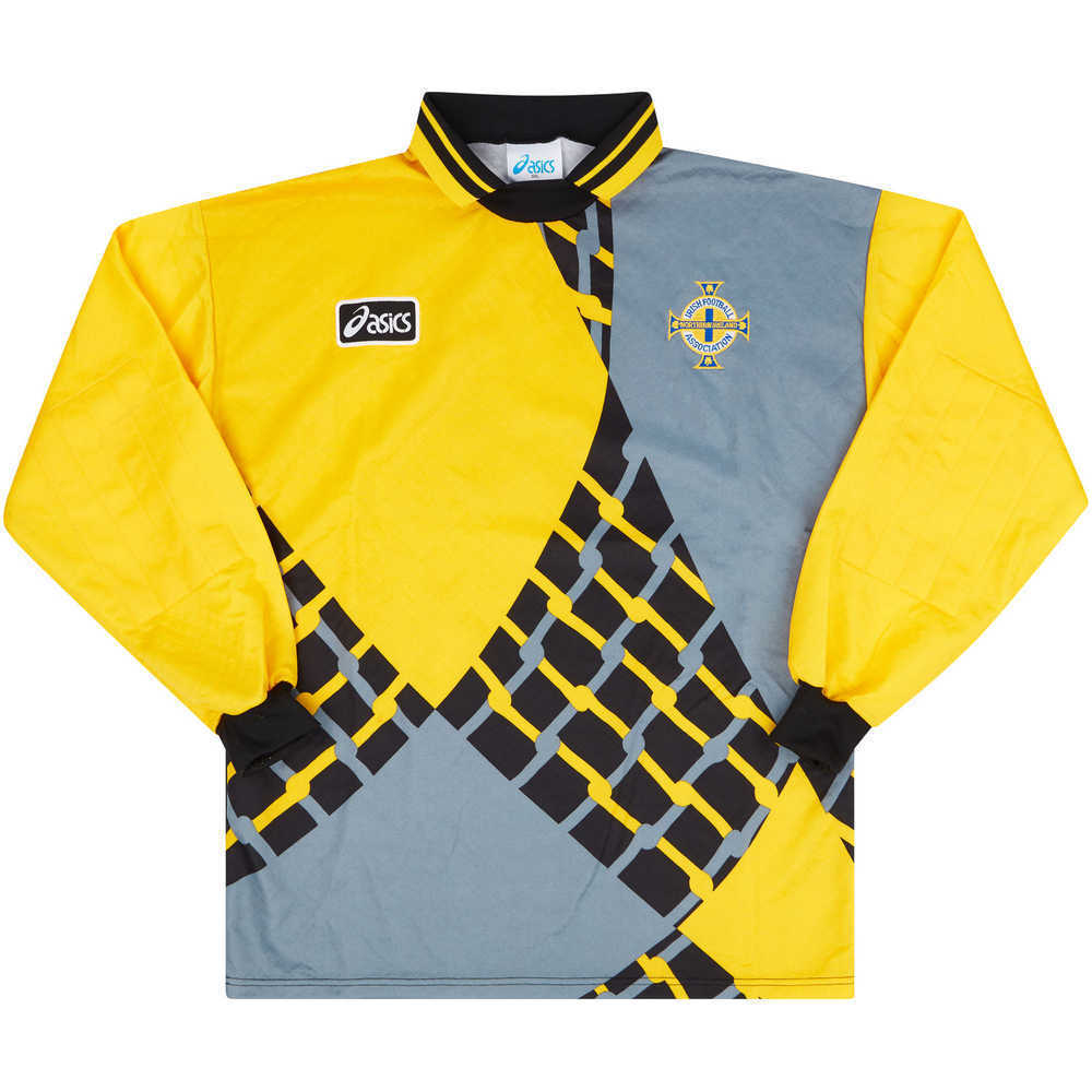 1996-97 Northern Ireland Match Issue GK Shirt #1 (Fettis)