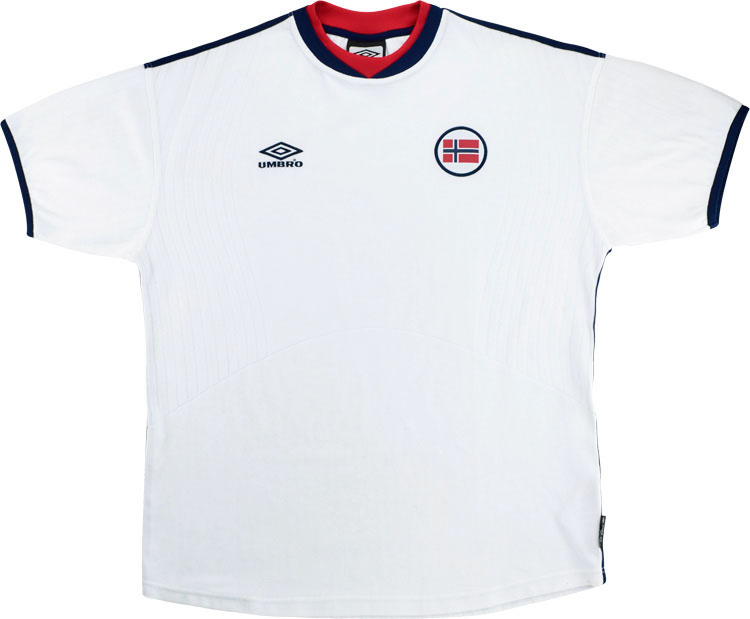 2000-02 Norway Away Shirt