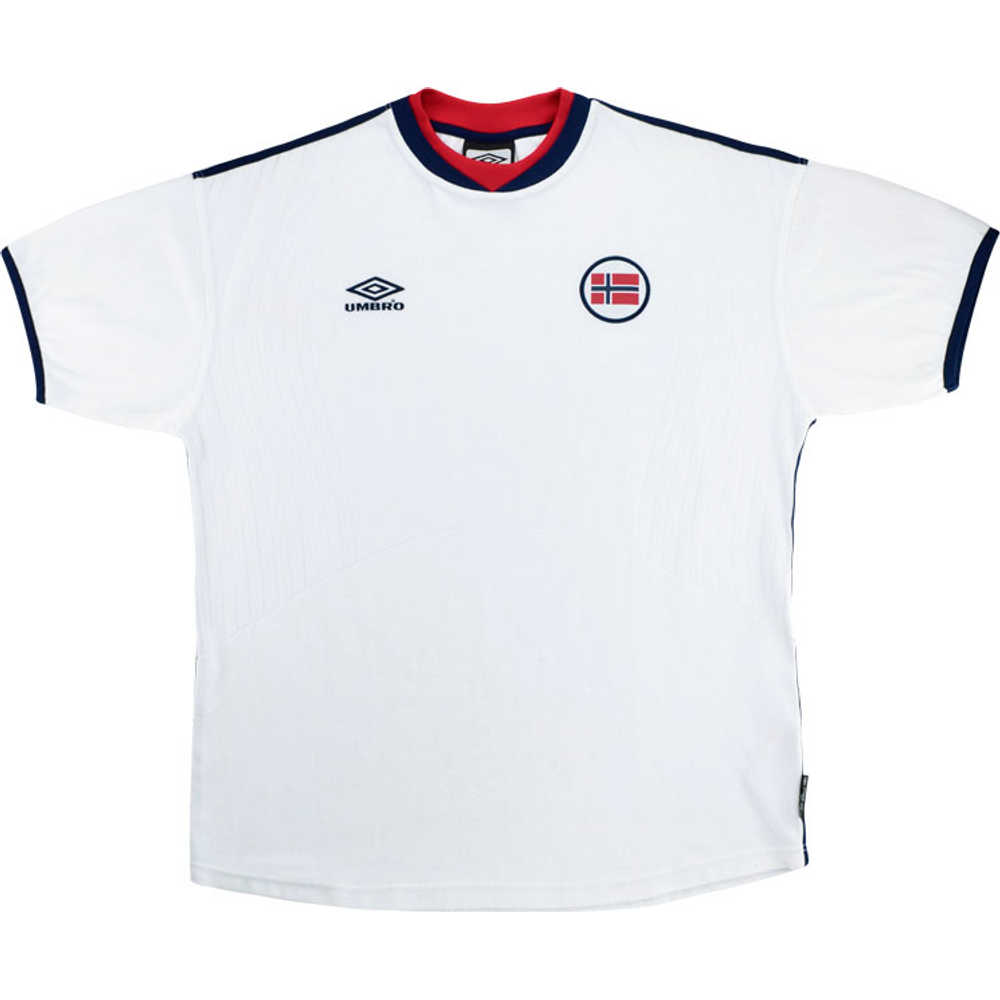 2000-02 Norway Away Shirt (Good) L