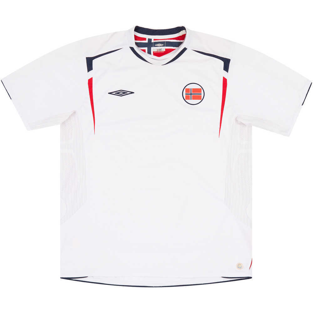 2006-08 Norway Away Shirt (Excellent) XL