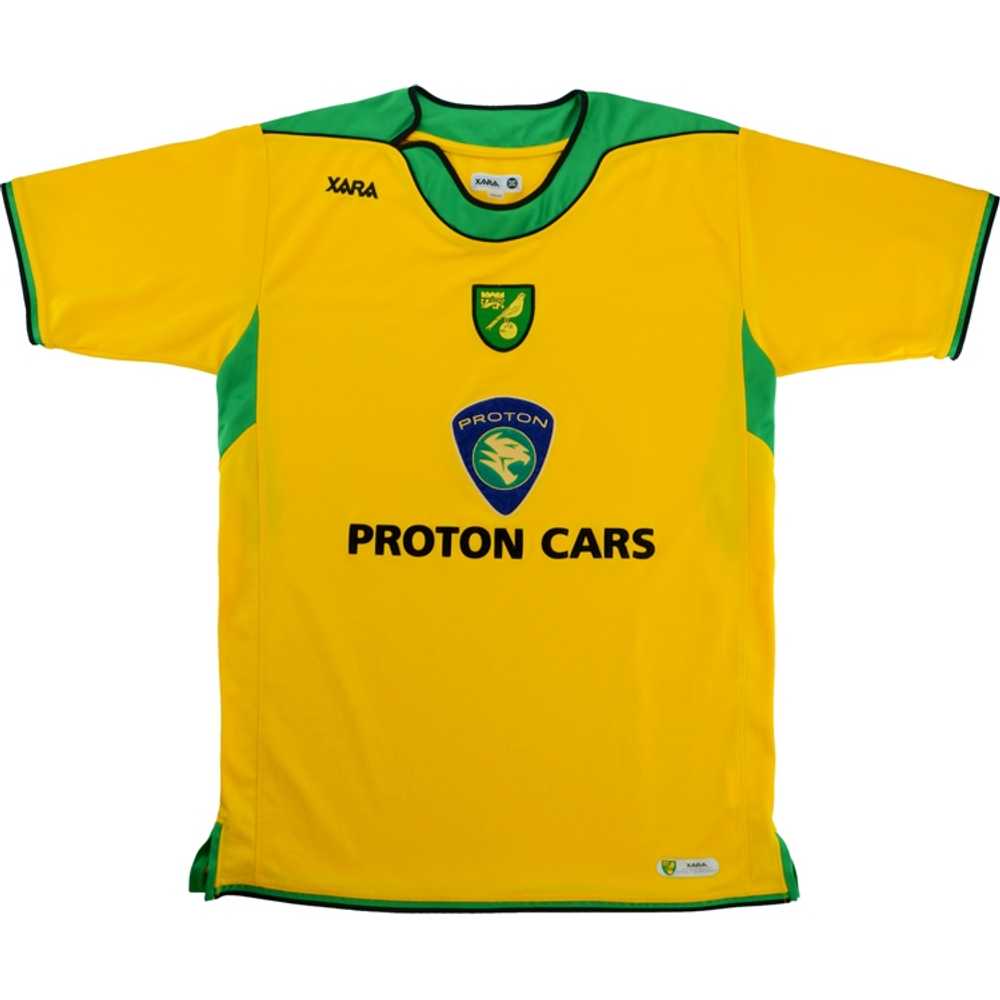 2005-06 Norwich Home Shirt (Excellent) L