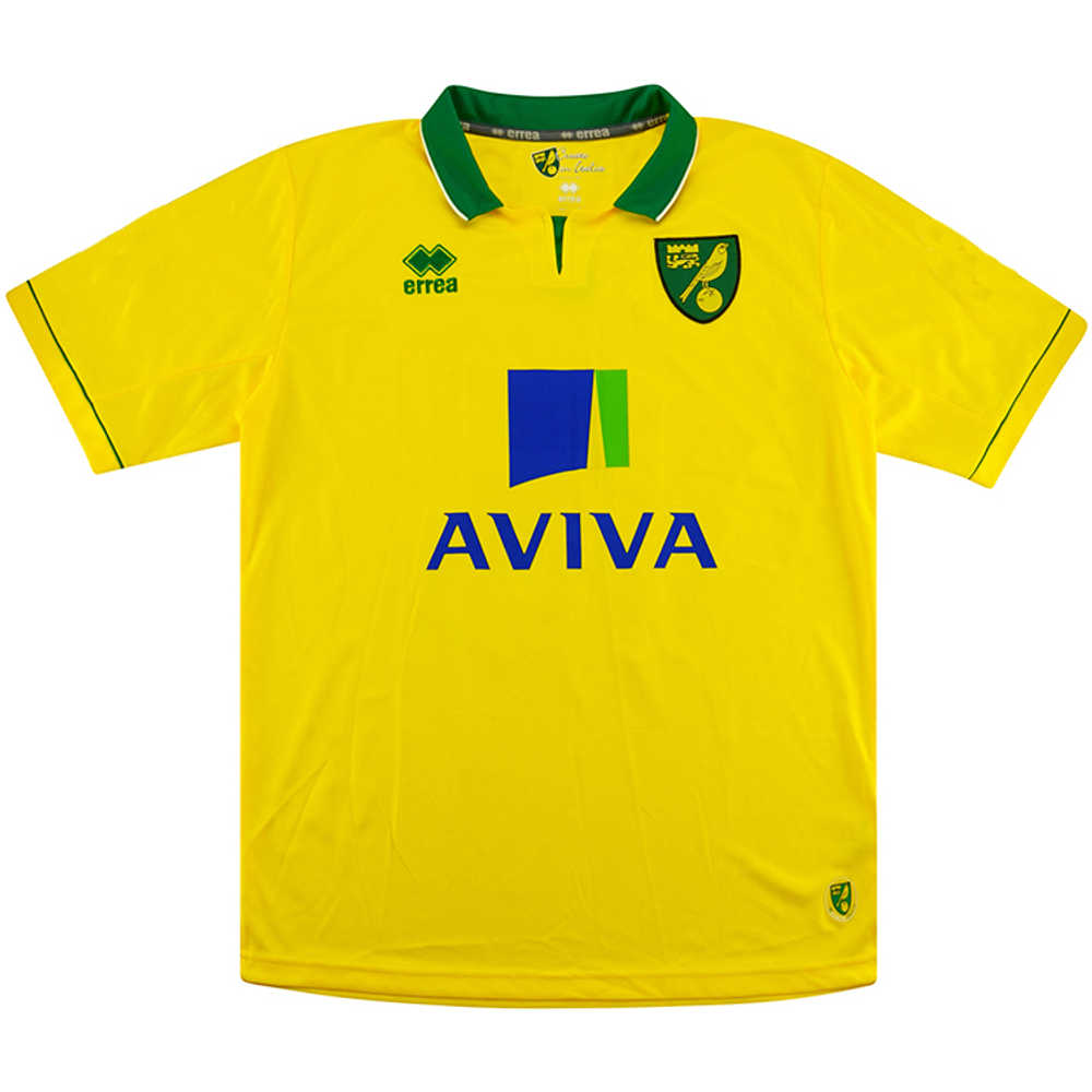 2012-13 Norwich Home Shirt (Excellent) XXL