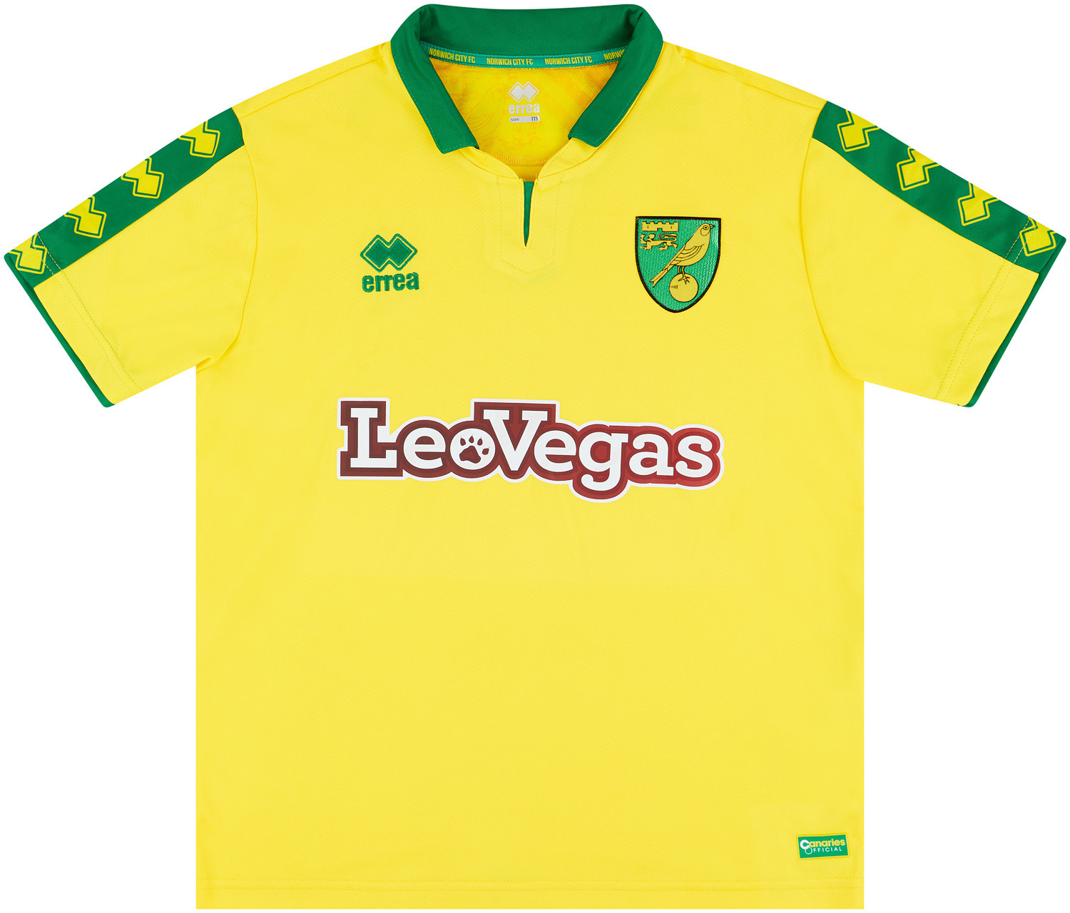 2017-18 Norwich City Home Shirt
