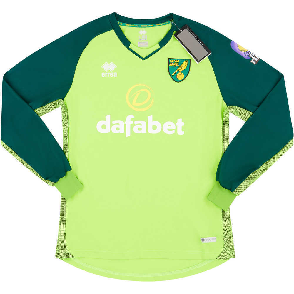 2019-20 Norwich GK Third Shirt *w/Tags*