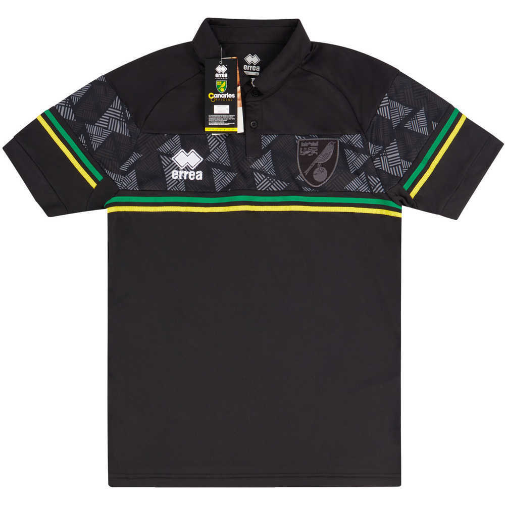 2020-21 Norwich Errea Travel Polo T-Shirt *w/Tags* S