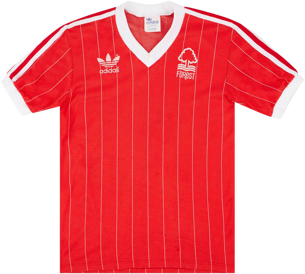 1981-84 Nottingham Forest Home Shirt (Very Good) Y-Nottingham Forest