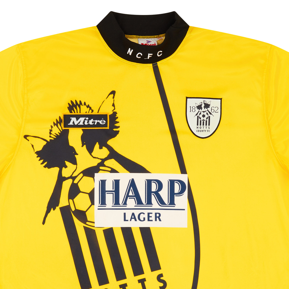 1995-96 Notts County Away Shirt (Excellent) XL