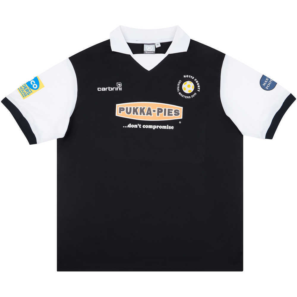 2010 Notts County Central Masters Match Issue Home Shirt #10