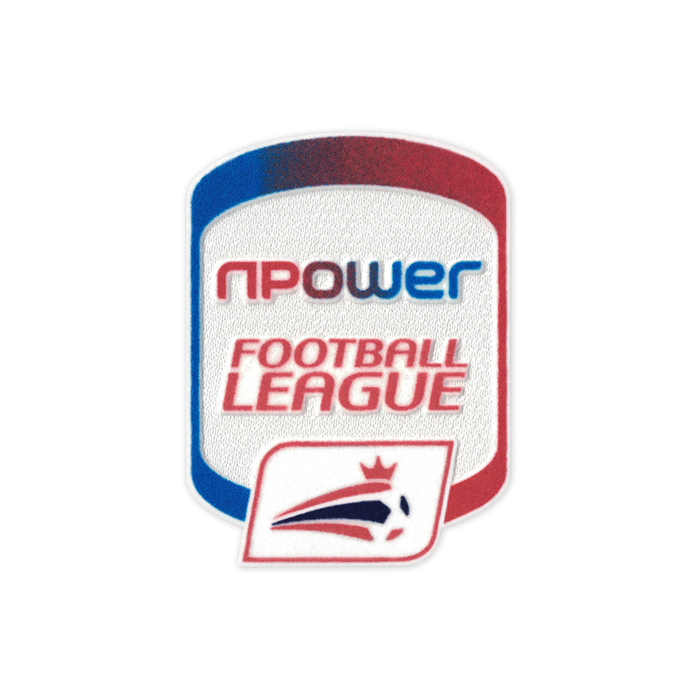 2010-13 Npower Football League Player Issue Patch (Pair)-premiership clubs Other UK Clubs Birmingham Blackburn Blackpool Bolton West Ham  Championship  League One  League Two  Non-League Accrington Stanley Bradford City Bury Burton Albion Chesterfield Cheltenham Crewe Alexandra Gillingham Lincoln City Morecambe Northampton Oxford United Port Vale Rotherham Shrewsbury Town Southend Stevenage Borough Stockport County Wycombe Wanderers Barnsley Bristol City Burnley Cardiff Coventry Crystal Palace Derby Hull City Ipswich Leeds United Leicester Doncaster Rovers Middlesbrough Millwall Norwich City Portsmouth Nottingham Forest Reading Preston North End Sheffield United QPR Scunthorpe Swansea City Watford Bournemouth Brentford Bristol Rovers Carlisle Charlton Colchester Exeter City Huddersfield Leyton Orient MK Dons Oldham Athletic Notts County Peterborough Plymouth Argyle Rochdale Sheffield Wednesday Swindon Town Tranmere Rovers Yeovil Walsall Luton Town Grimsby Town Mansfield Town Cambridge United York City Wimbledon Player Issue Crawley Town Fleetwood Town Newport County Printing & Patches 