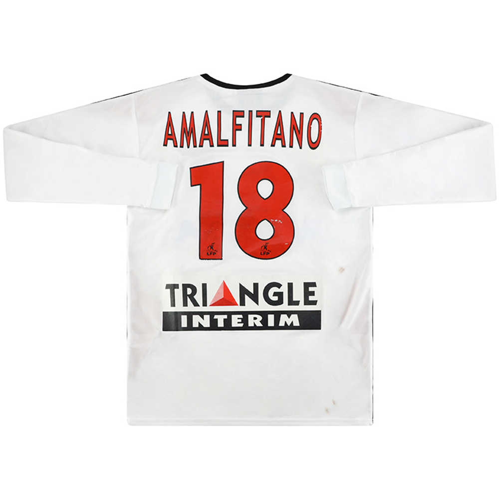 2006-07 Sedan Match Issue Away L/S Shirt Amalfitano #18