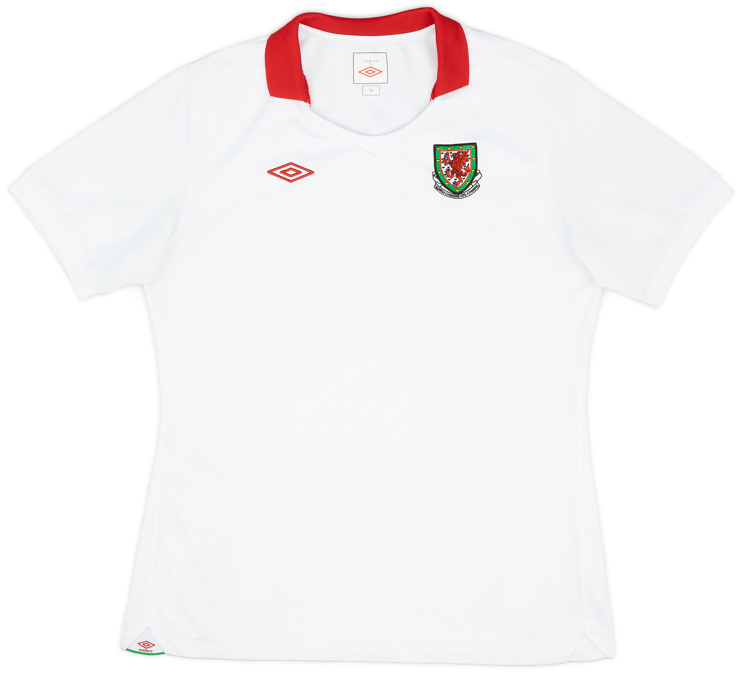 2010-11 Wales Away Shirt - 9/10 - (Women's )