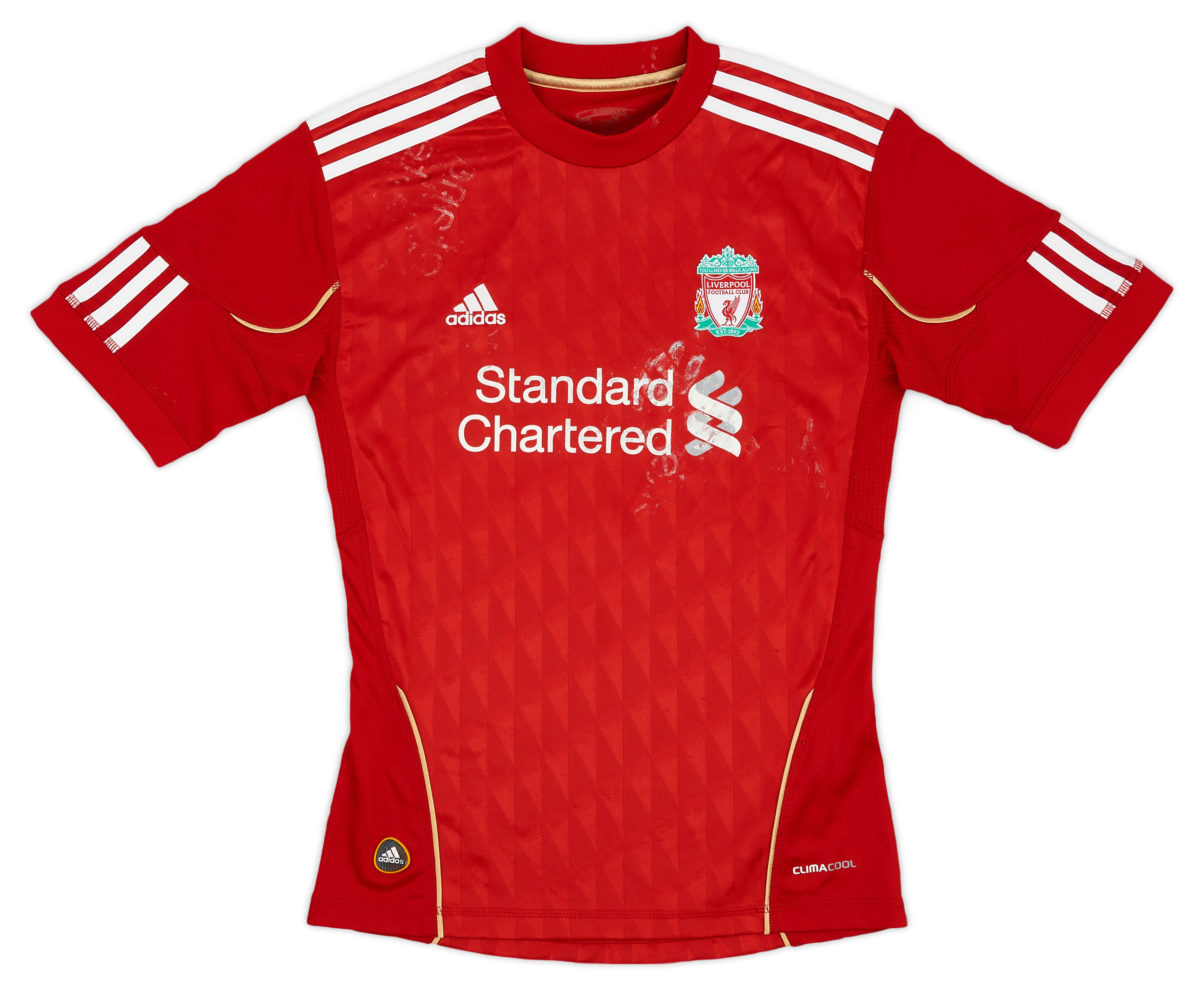 2010-12 Liverpool Home Shirt - 3/10 - ()