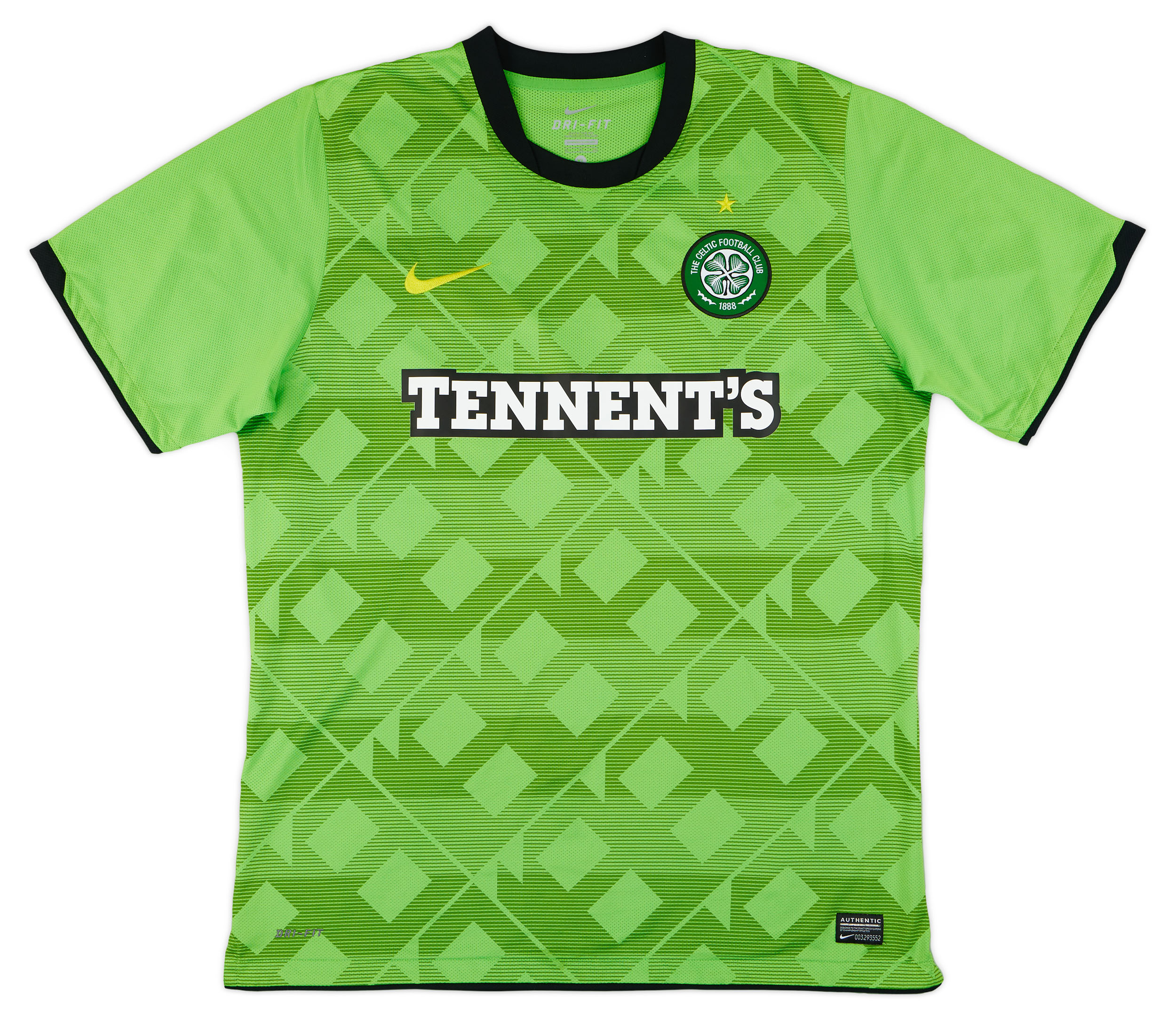 2010-11 Celtic Authentic Away Shirt - 9/10 - ()