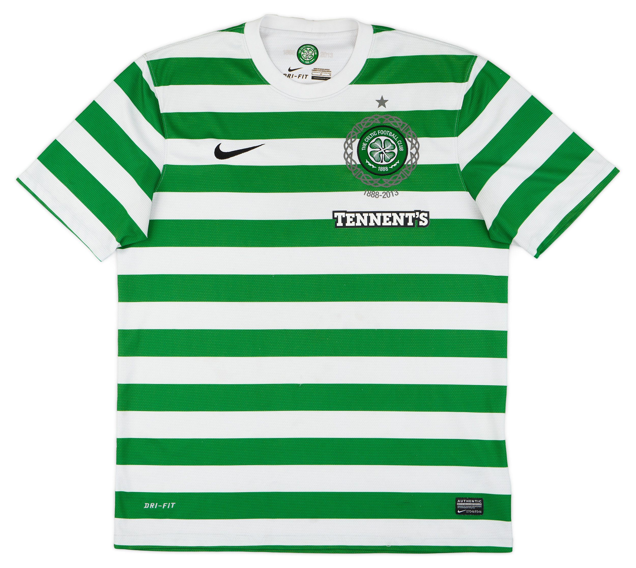 2012-13 Celtic '125th Anniversary' Home Shirt - 6/10 - ()