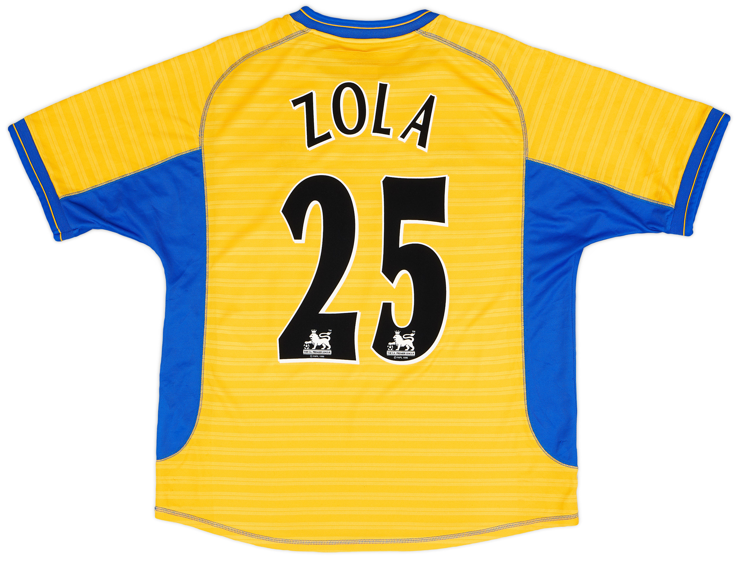 1999-01 CHELSEA HOME SHIRT ZOLA #25