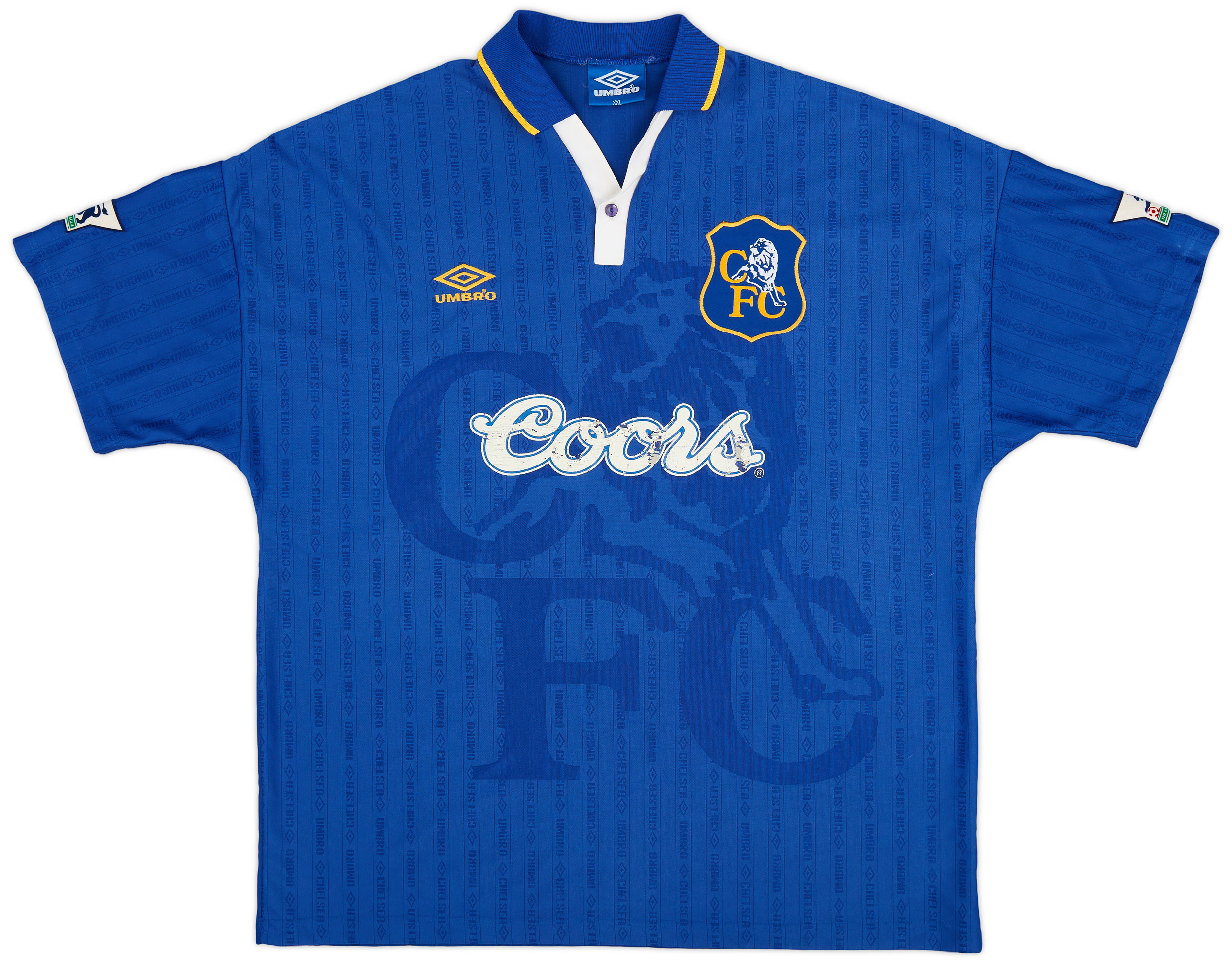 1995-97 Chelsea Home Shirt - 4/10 - ()
