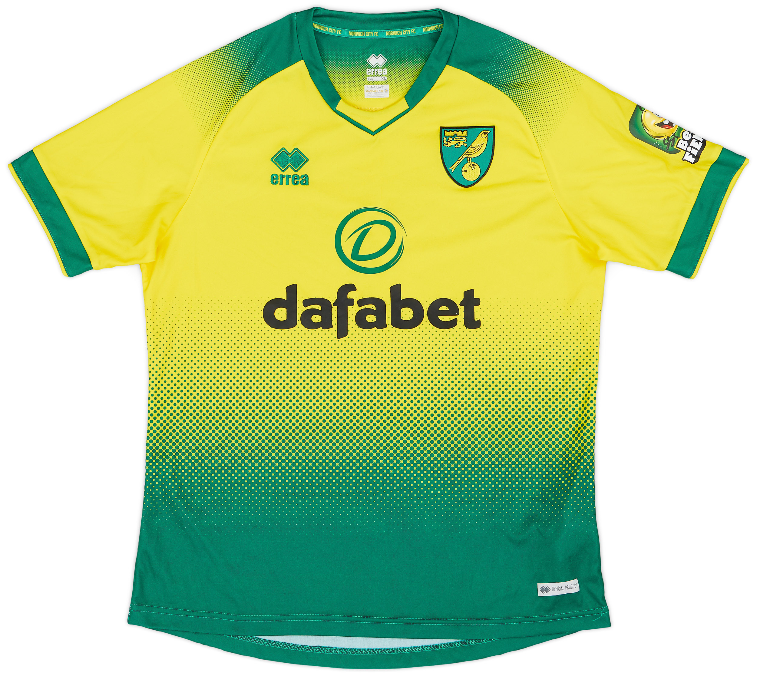2019-20 Norwich City Home Shirt - 8/10 - ()
