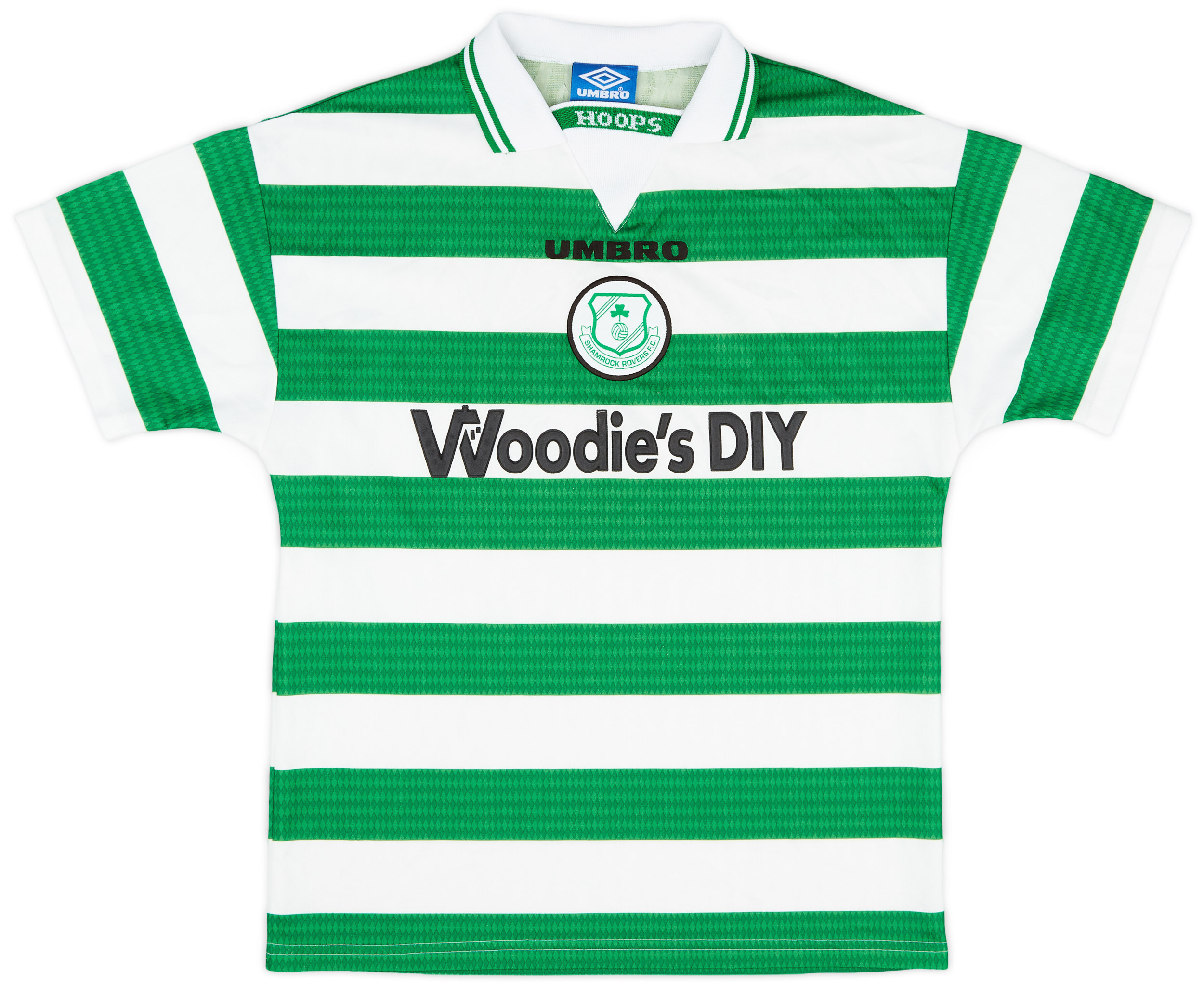 1997-98 Shamrock Rovers Home Shirt - 8/10 - ()