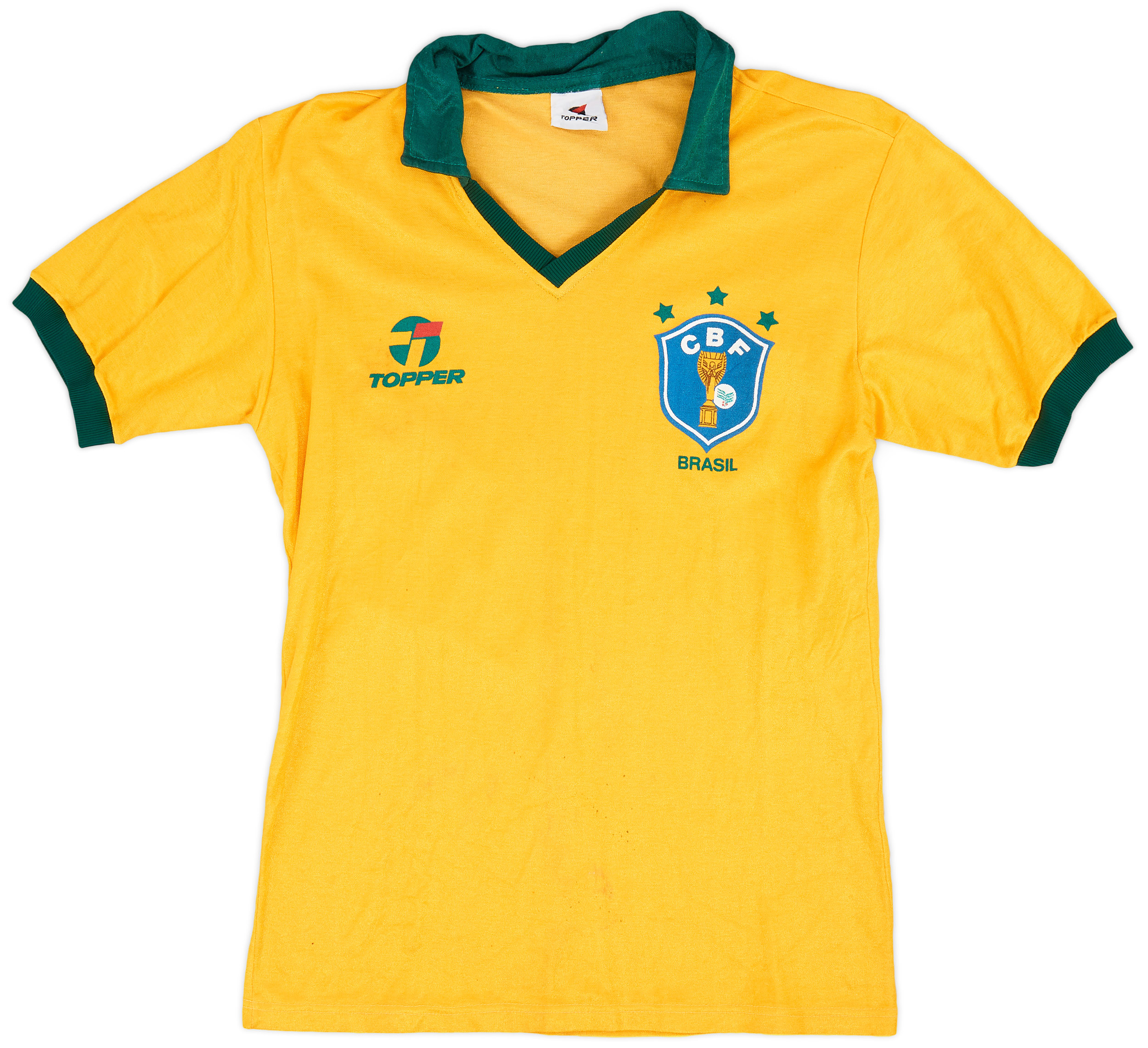 1985-88 Brazil Home Shirt - 7/10 - ()