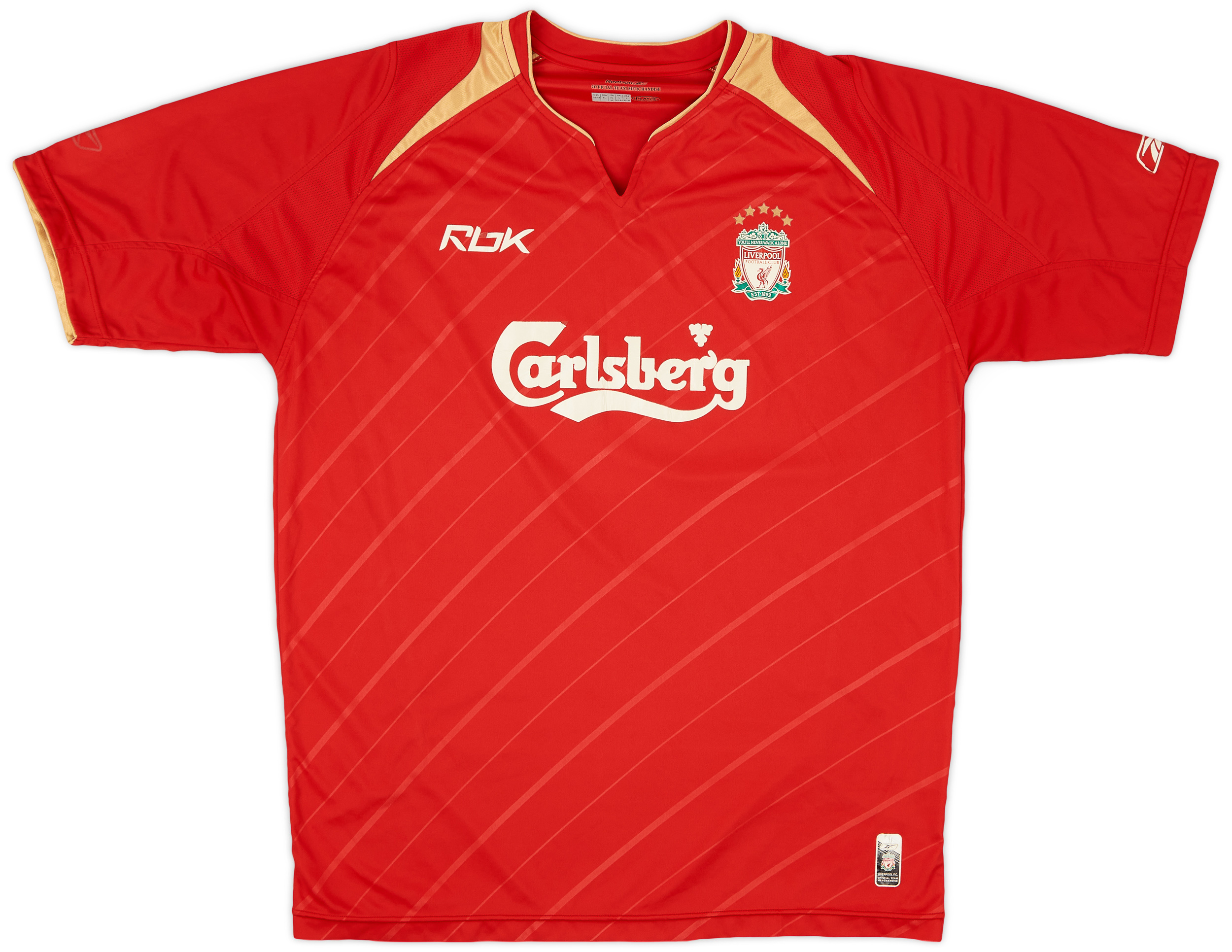 2005-06 Liverpool CL Home Shirt - 4/10 - ()