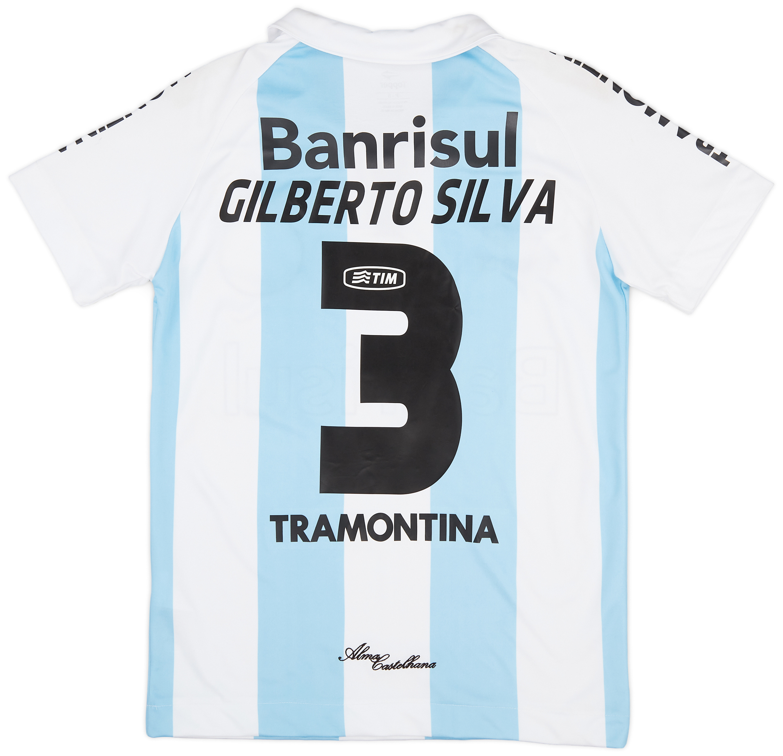 2012 Gremio Special 'Argentina' Edition Shirt Gilberto Silva #3 - 7/10 - ()