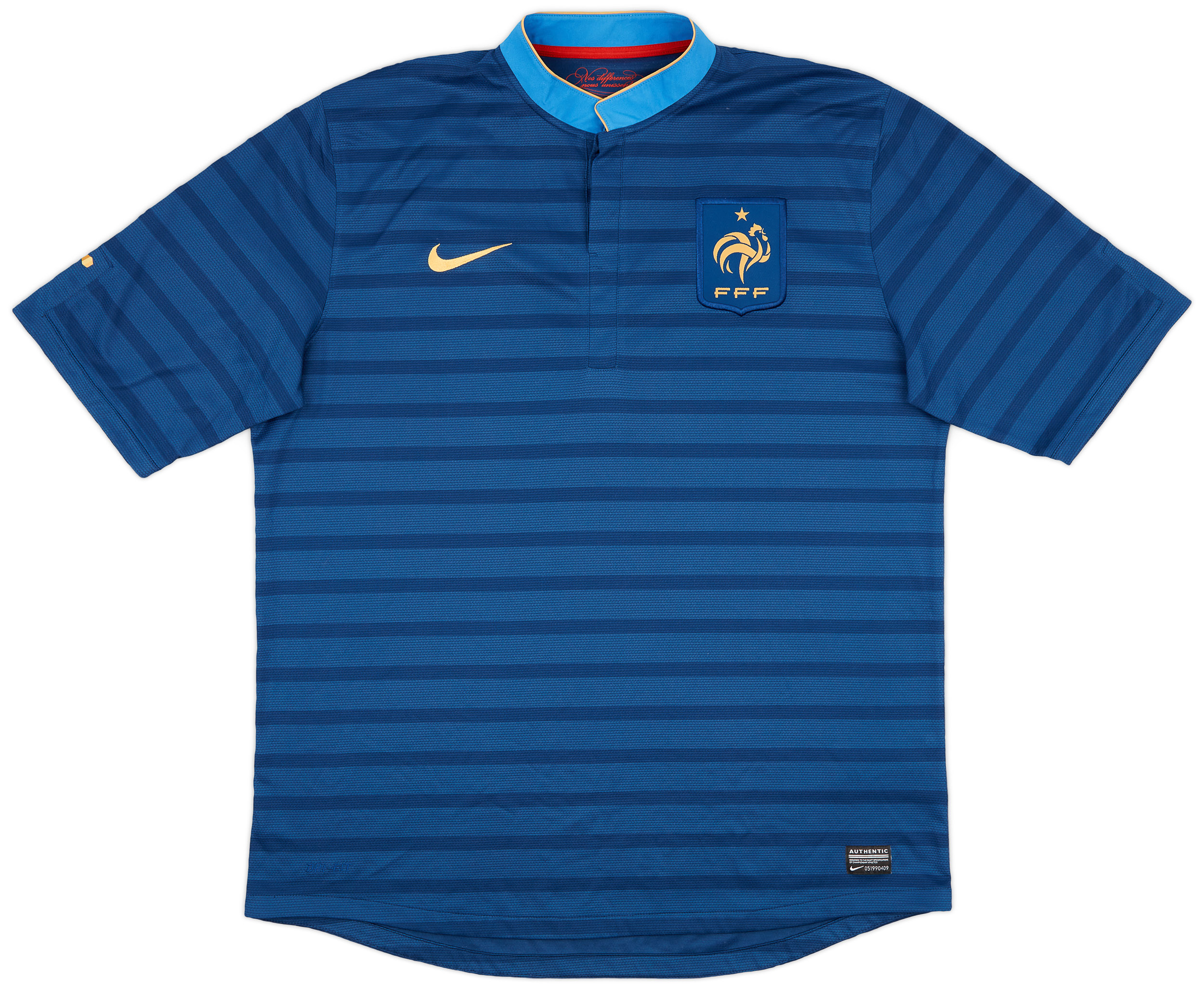 2012-13 France Home Shirt - 9/10 - ()