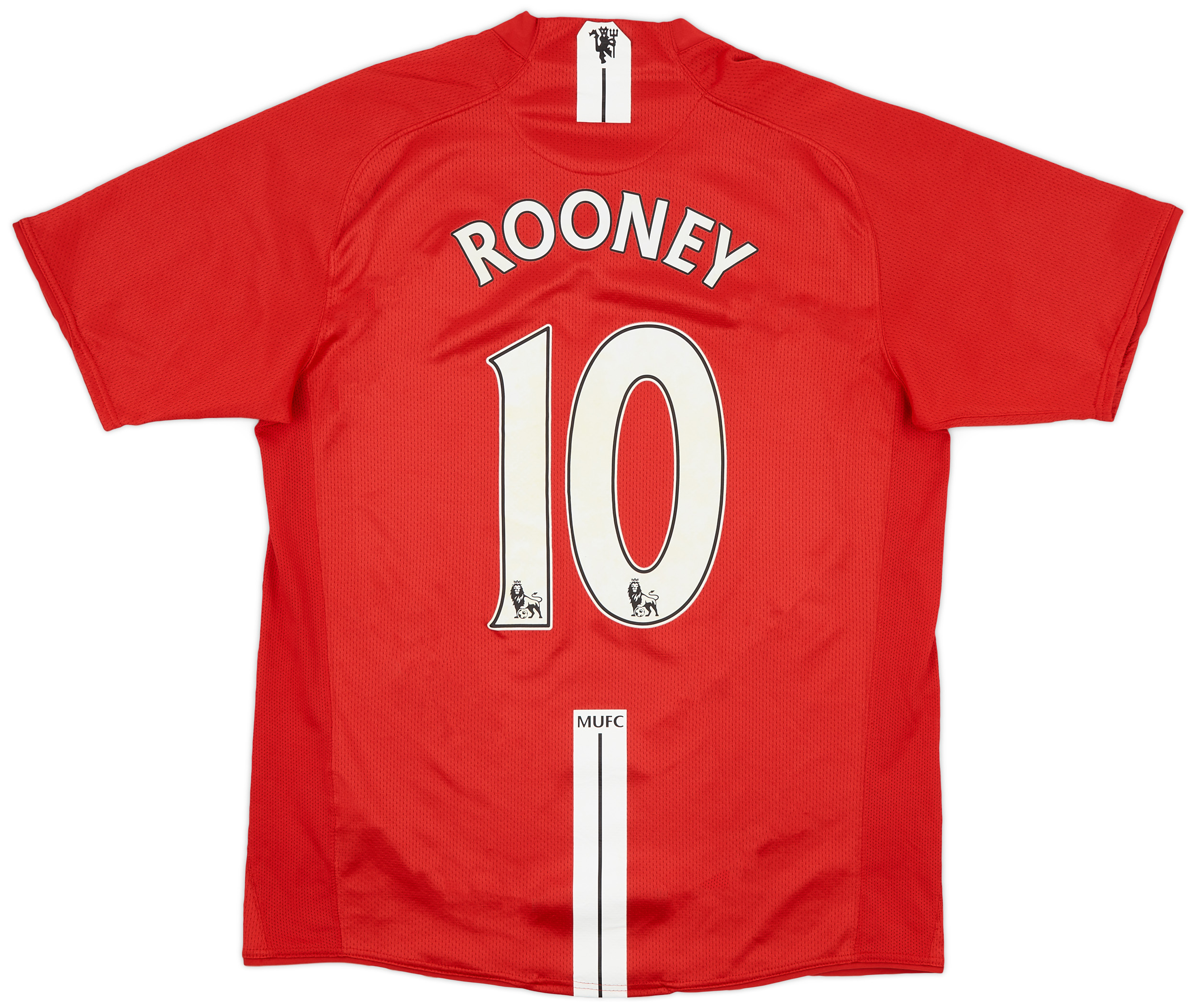 2007-09 Manchester United Home Shirt Rooney #10 - 5/10 - (M)