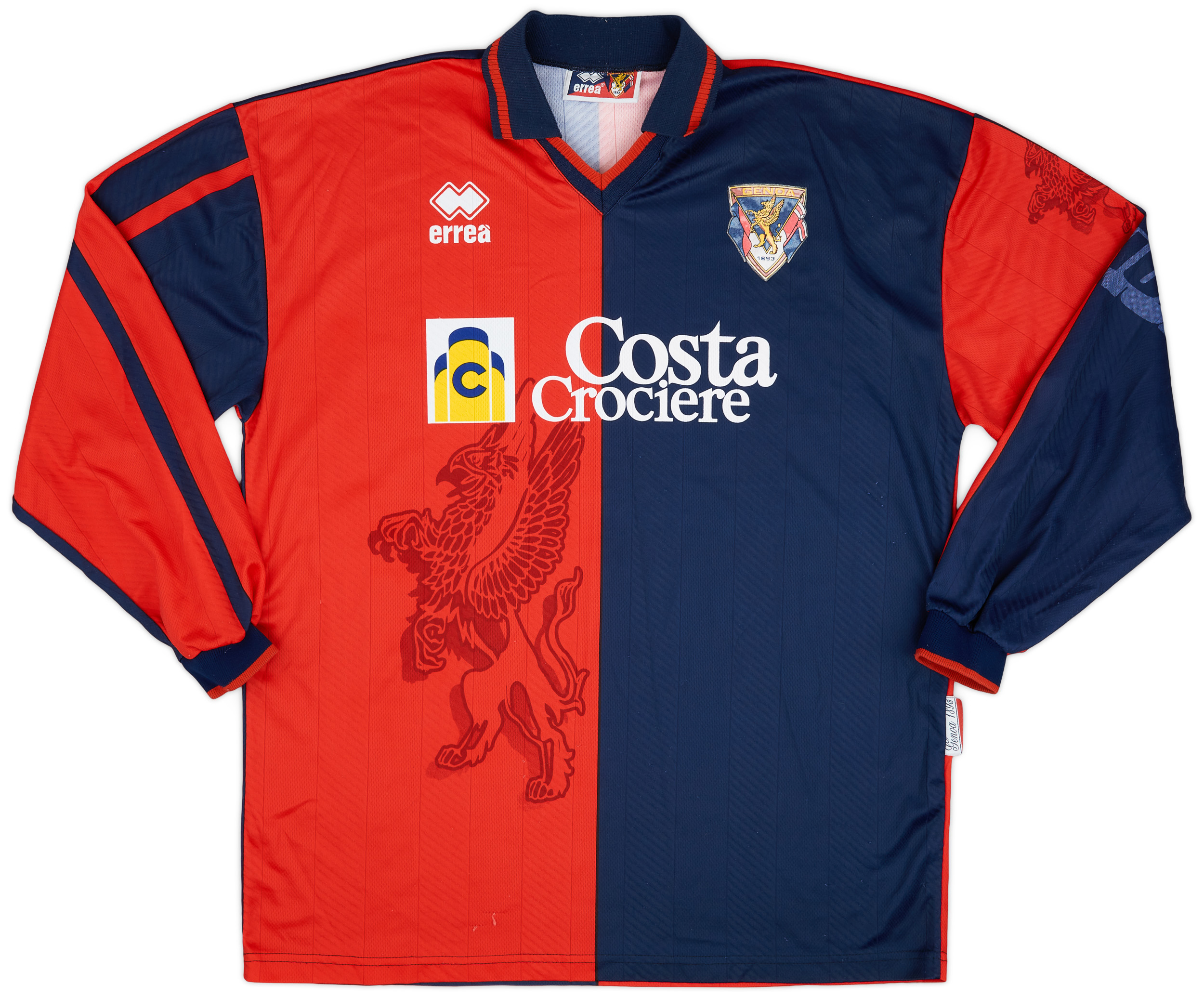 1997-98 Genoa Home Shirt - 8/10 - ()