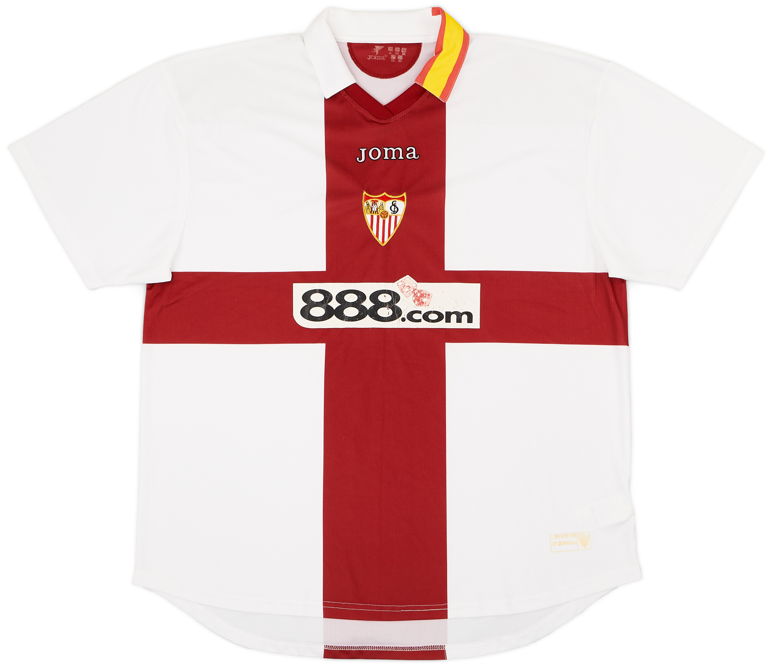 2007-08 Sevilla Home Shirt - 6/10 - ()
