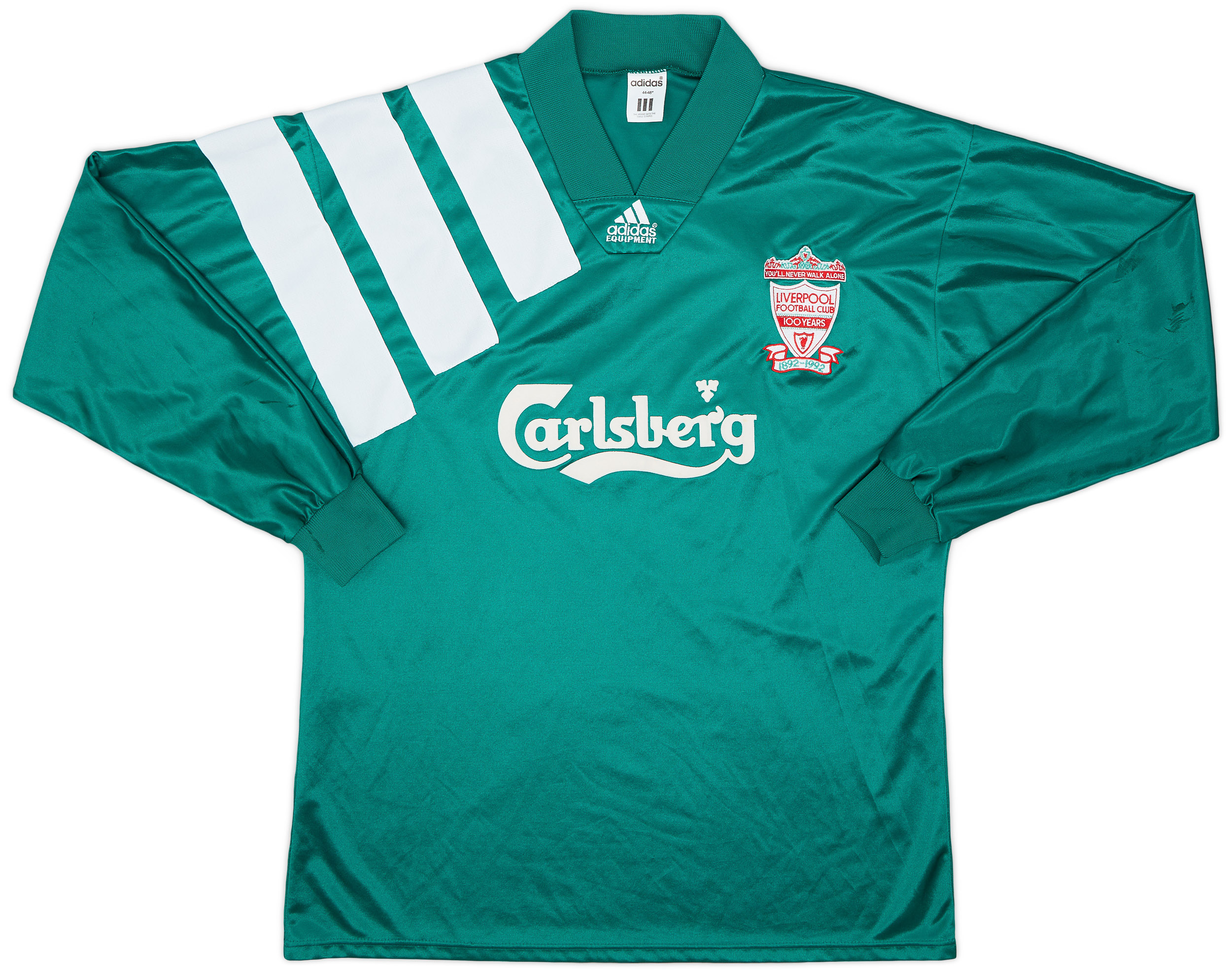 1992-93 Liverpool Player Issue Centenary Away Shirt - 8/10 - ()