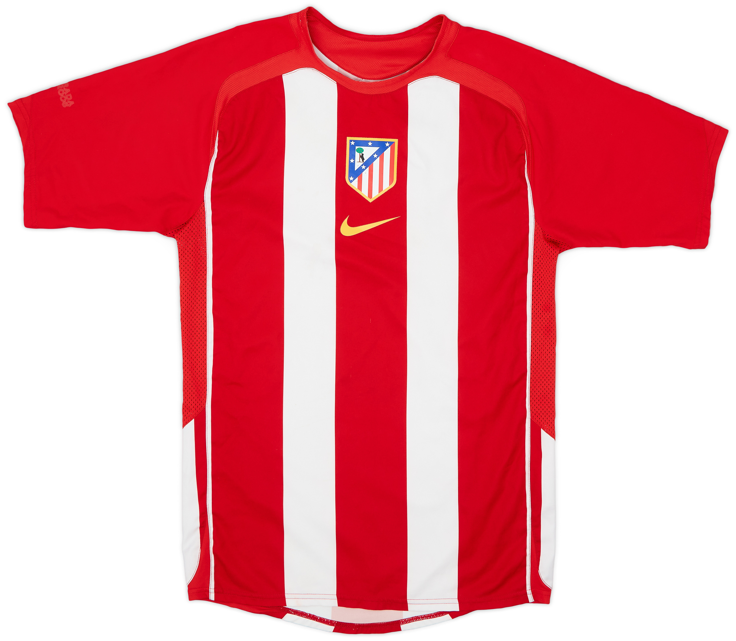 2005-06 Atletico Madrid Player Issue Home Shirt - 4/10 - ()