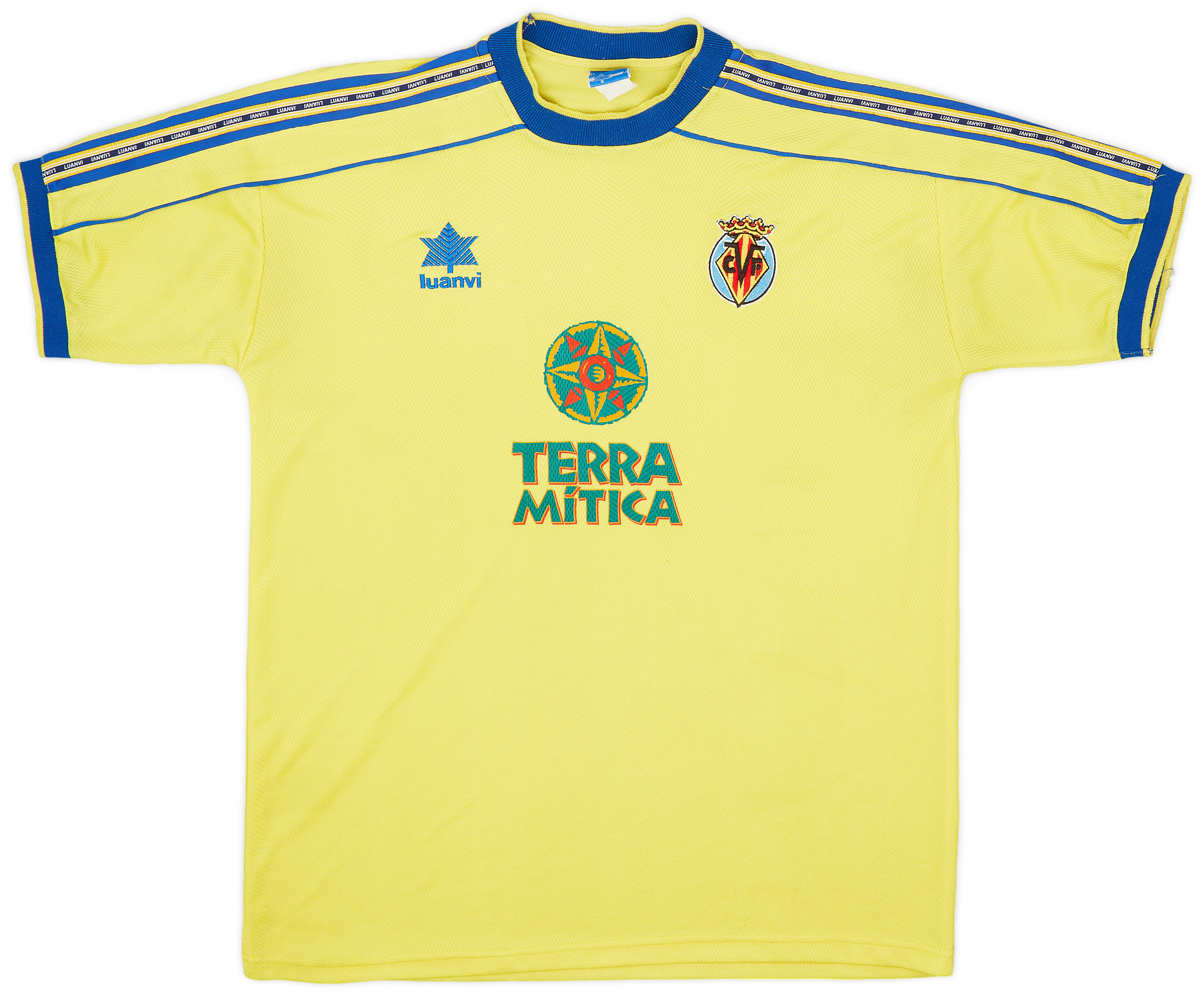 1997-99 Villarreal Home Shirt - 8/10 - ()