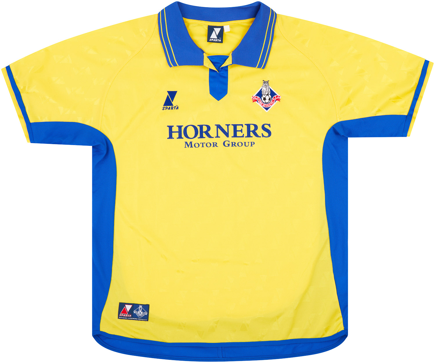 Oldham Athletic Away football shirt 2002 - 2003. Sponsored by Torex ...