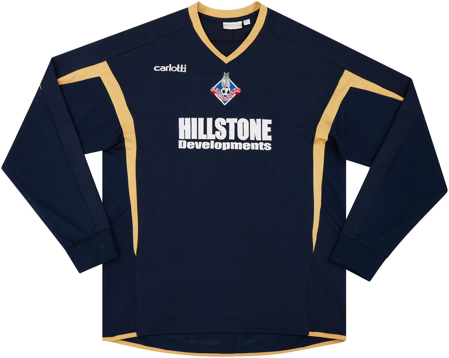 Oldham Athletic Home voetbalshirt 2004 - 2005. Sponsored by Horners ...