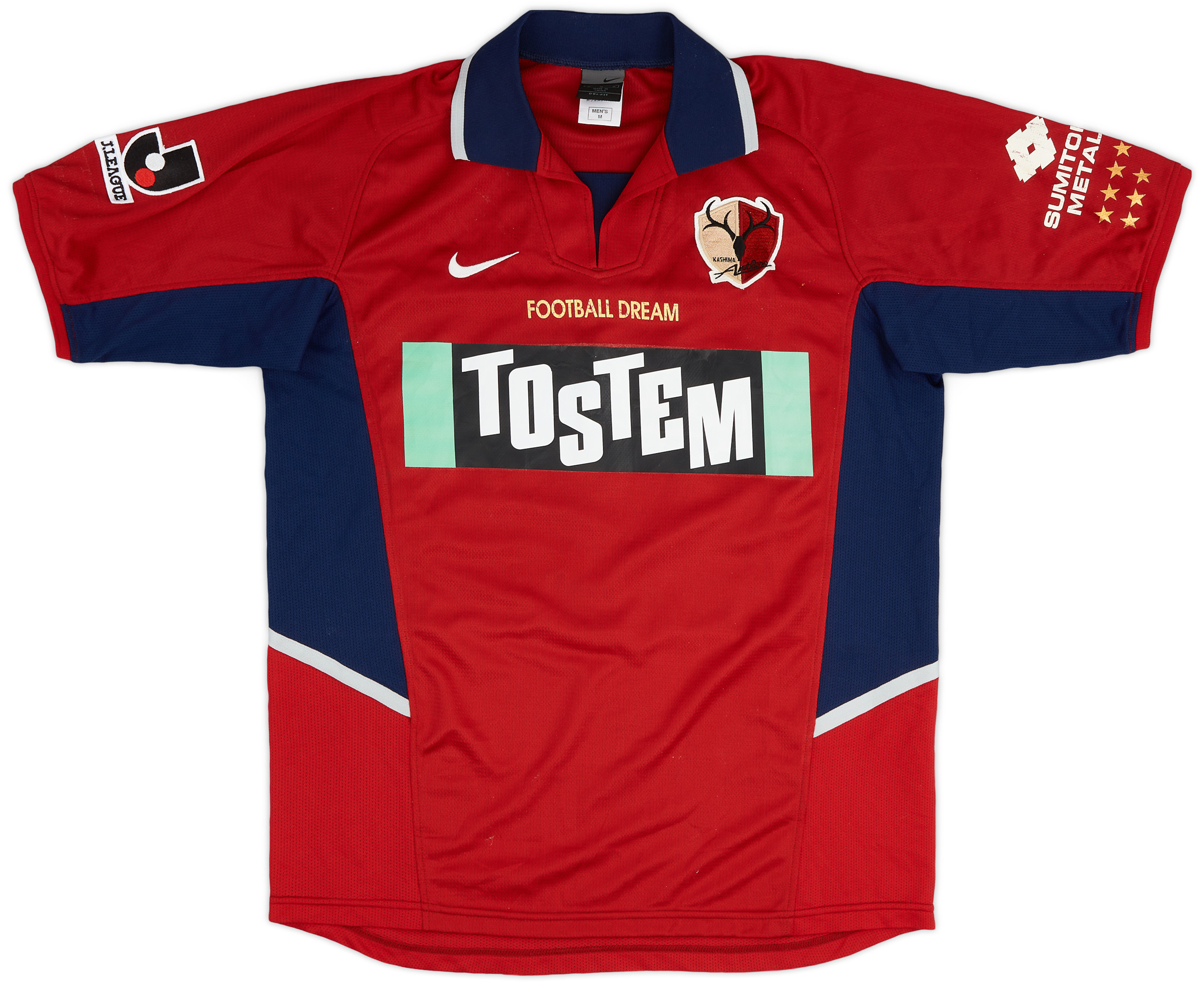 2002-03 Kashima Antlers Home Shirt - 8/10 - ()