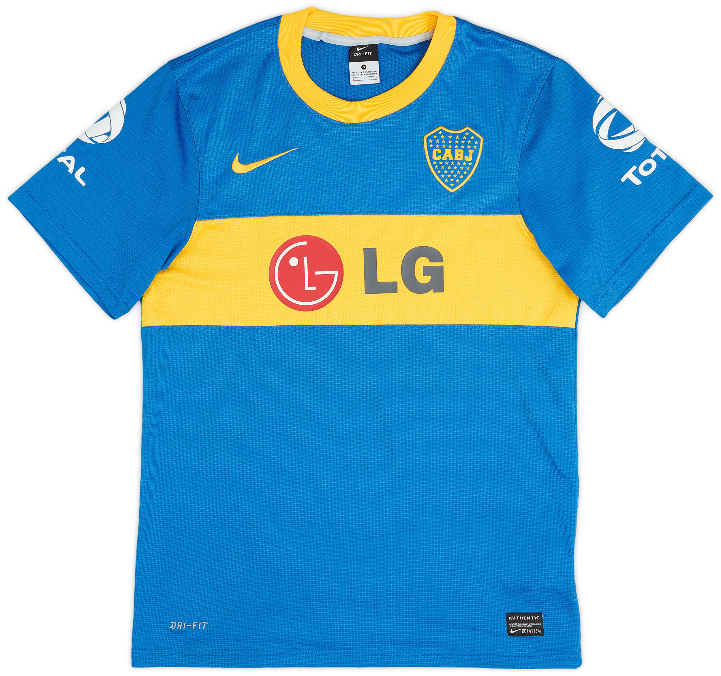2010-11 Boca Juniors Home Shirt - 9/10 - ()