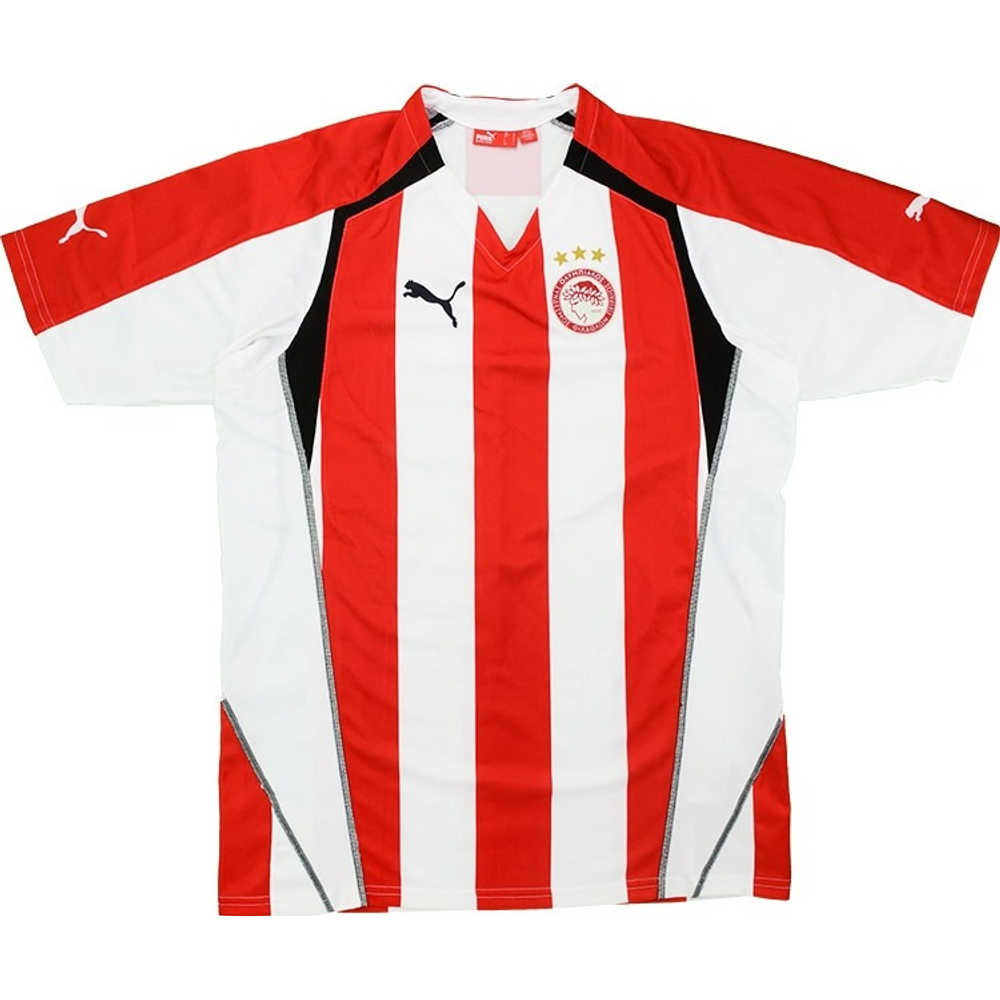 2005-06 Olympiakos Home Shirt (Very Good) M