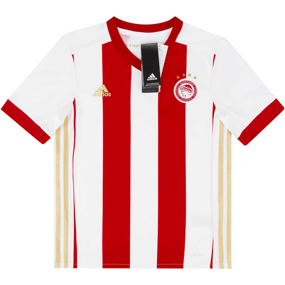 2017-18 Olympiakos Home Shirt *BNIB* XS.Boys