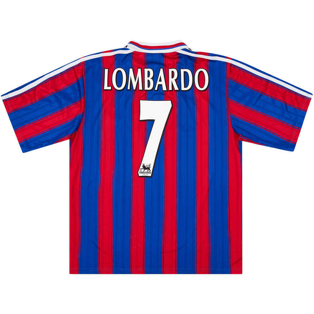1996-98 Crystal Palace Home Shirt Lombardo #7 (Good) L