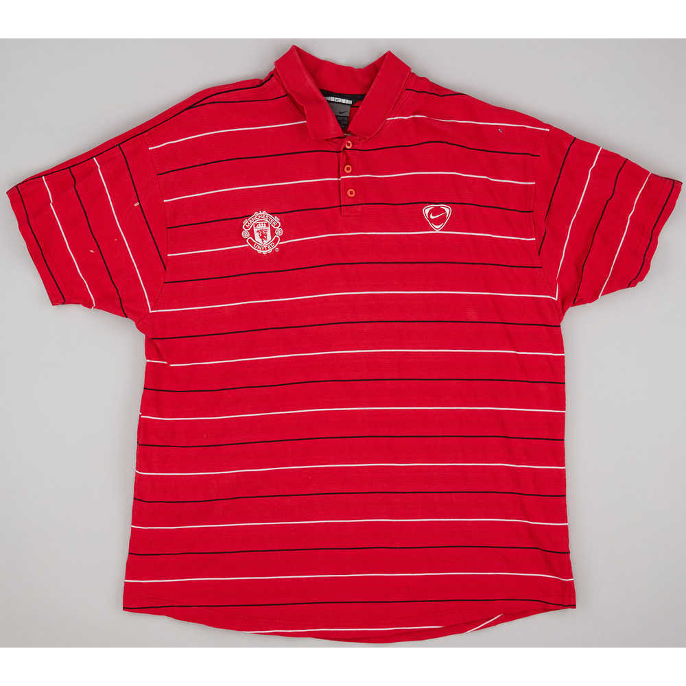 2003-04 Manchester United Nike Leisure Polo (Very Good) XXL