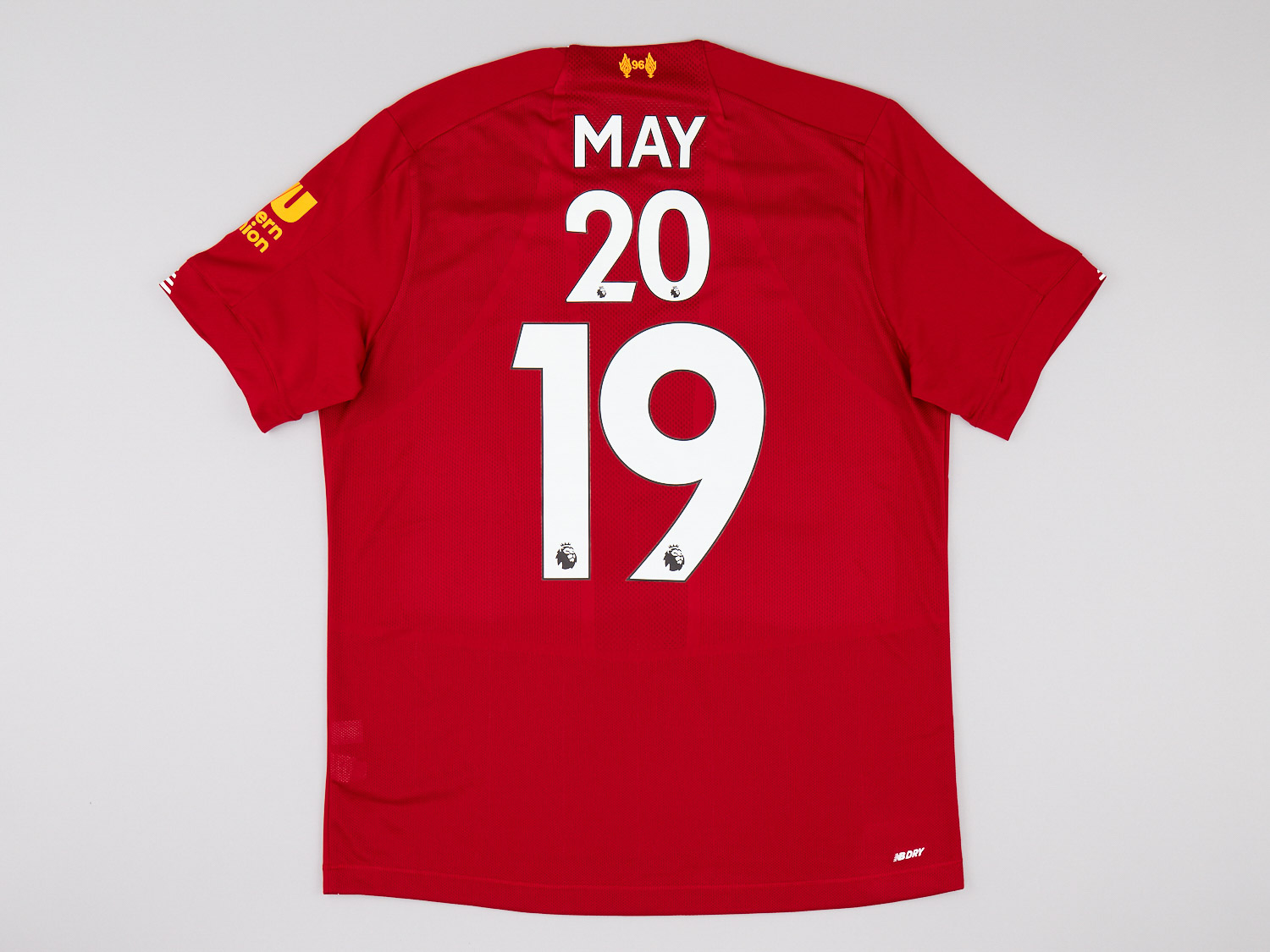 19/20 Liverpool Home Champion #20 Golden Soccer Shirt - Cheap Soccer  Jerseys Shop