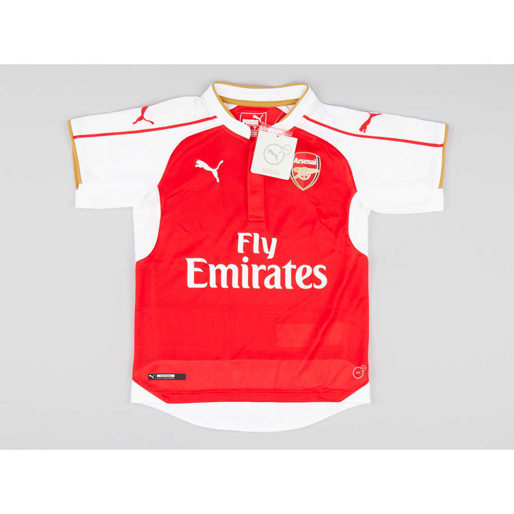 2015-16 Arsenal Home Shirt *w/Tags* S.Boys