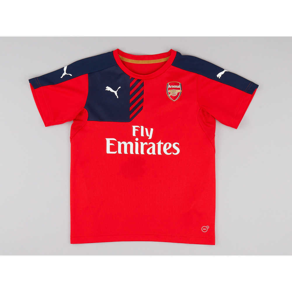 2010s Arsenal Puma Training Shirt (Excellent) L.Boys